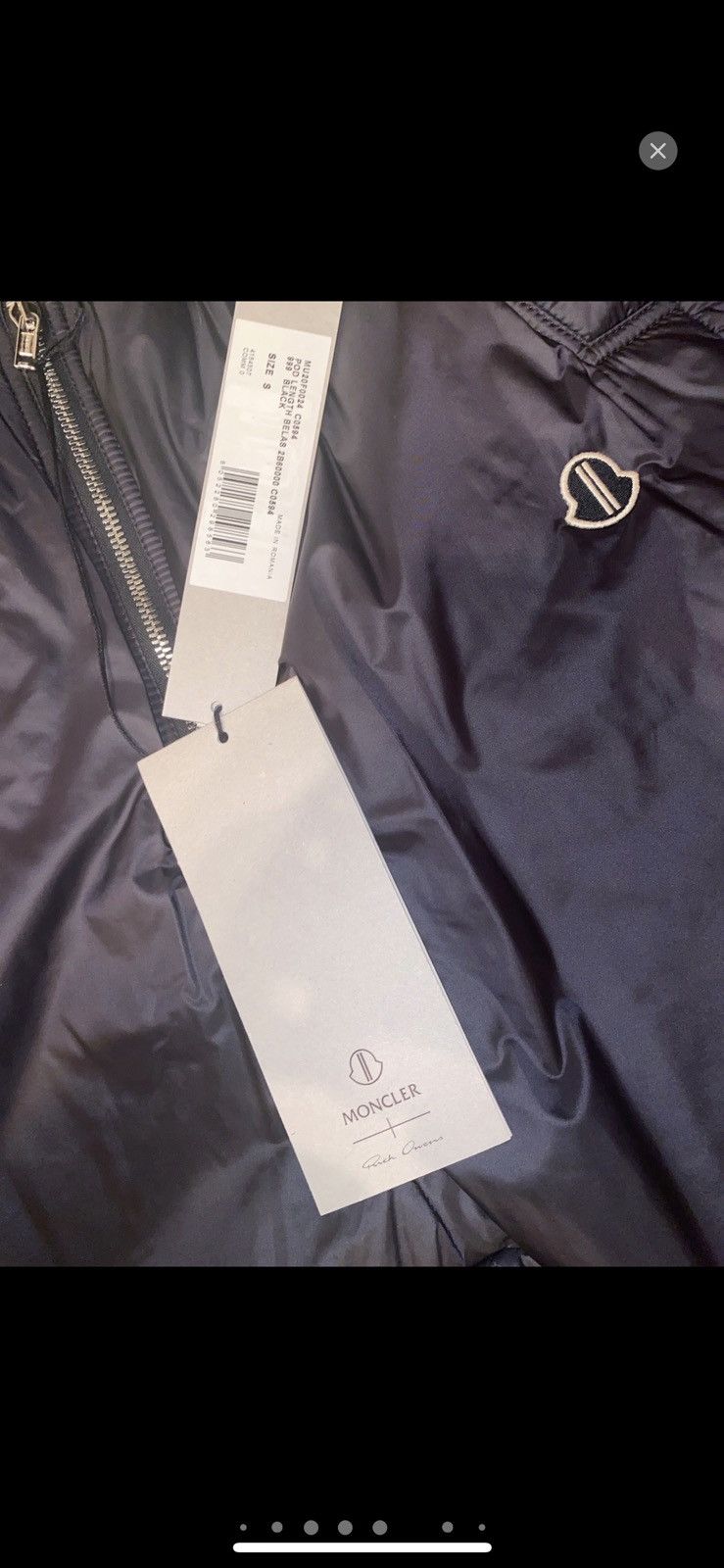 Moncler × Rick Owens BNWT AW20 RICK OWENS x MONCLER POD LENGTH BELAS SHORTS S Size US 30 / EU 46 - 8 Thumbnail