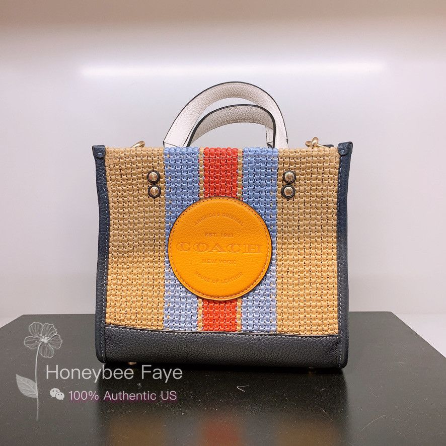 Dempsey Tote 22 With Coach Patch