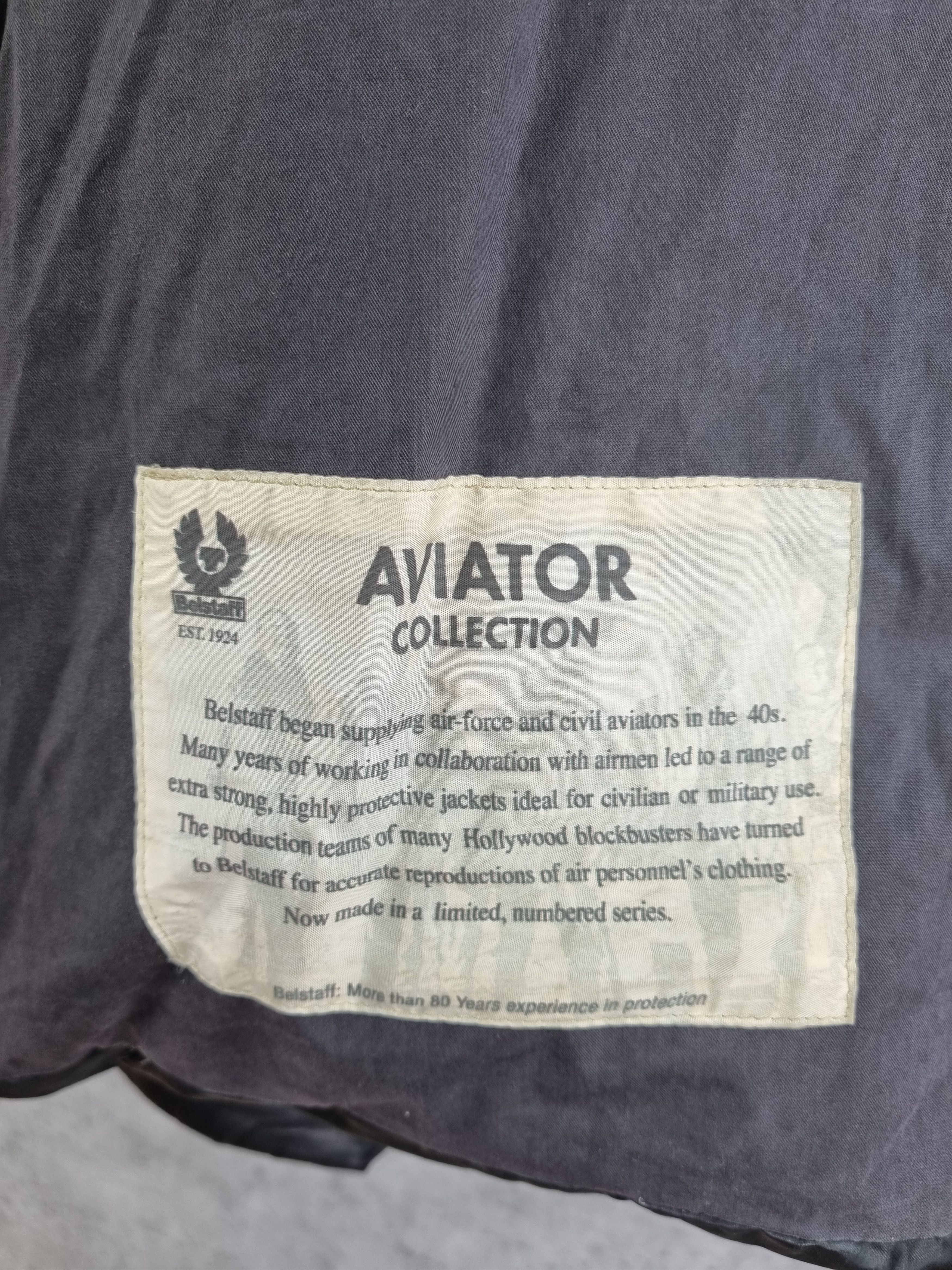 Belstaff Rare BELSTAFF Waxed Down Aviator Collection Jacket Size US XL / EU 56 / 4 - 11 Thumbnail