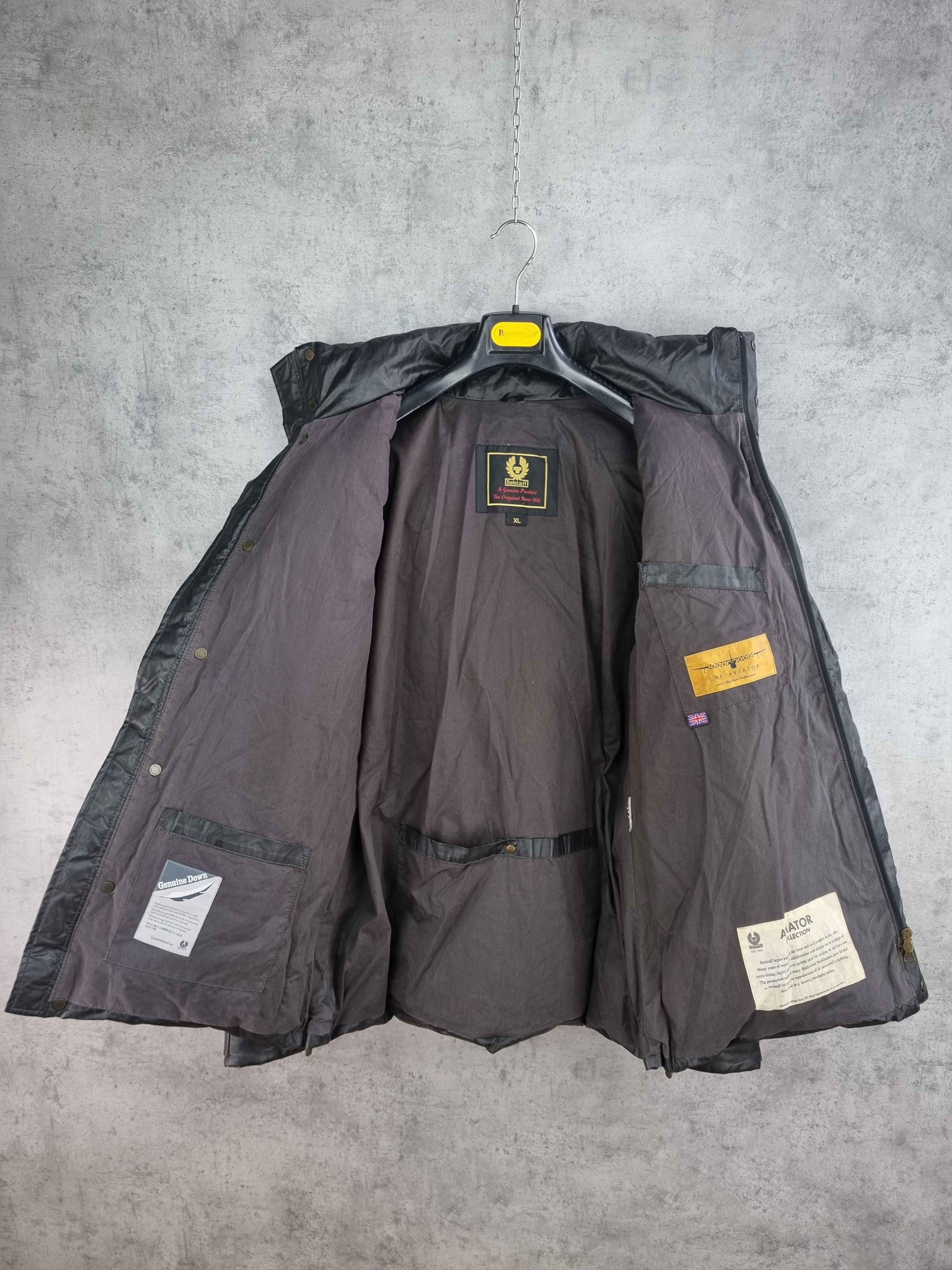 Belstaff Rare BELSTAFF Waxed Down Aviator Collection Jacket Size US XL / EU 56 / 4 - 9 Thumbnail