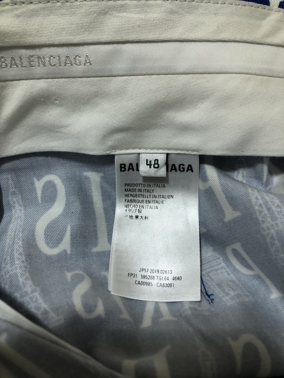 Balenciaga Balenciaga 2020 paris men’s cropped pants. 48/M/32. $995 Size US 32 / EU 48 - 8 Thumbnail