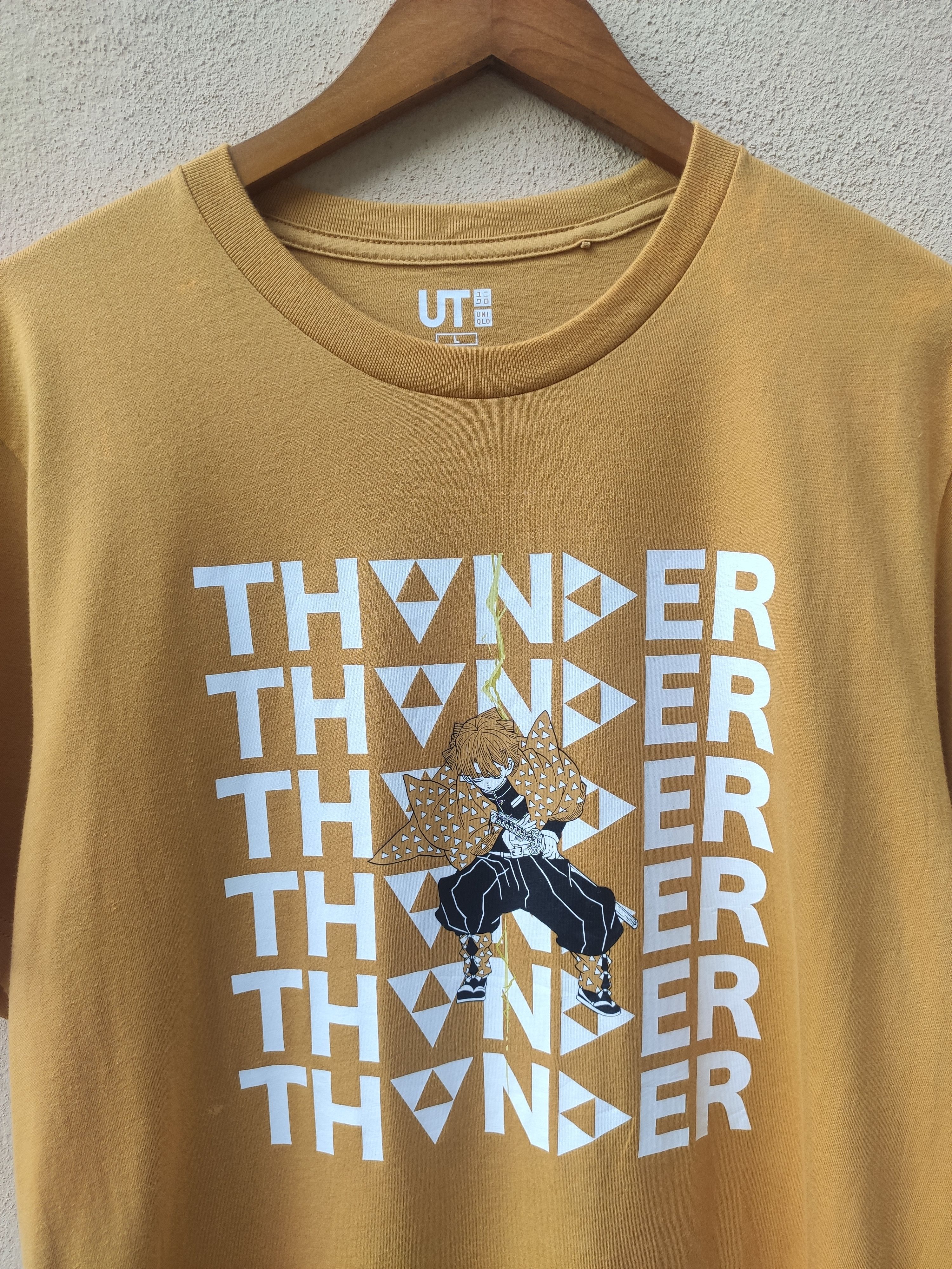 Anime Anime Kimetsu No Yaiba Zenitsu Thunder Breathing tees Size US M / EU 48-50 / 2 - 1 Thumbnail