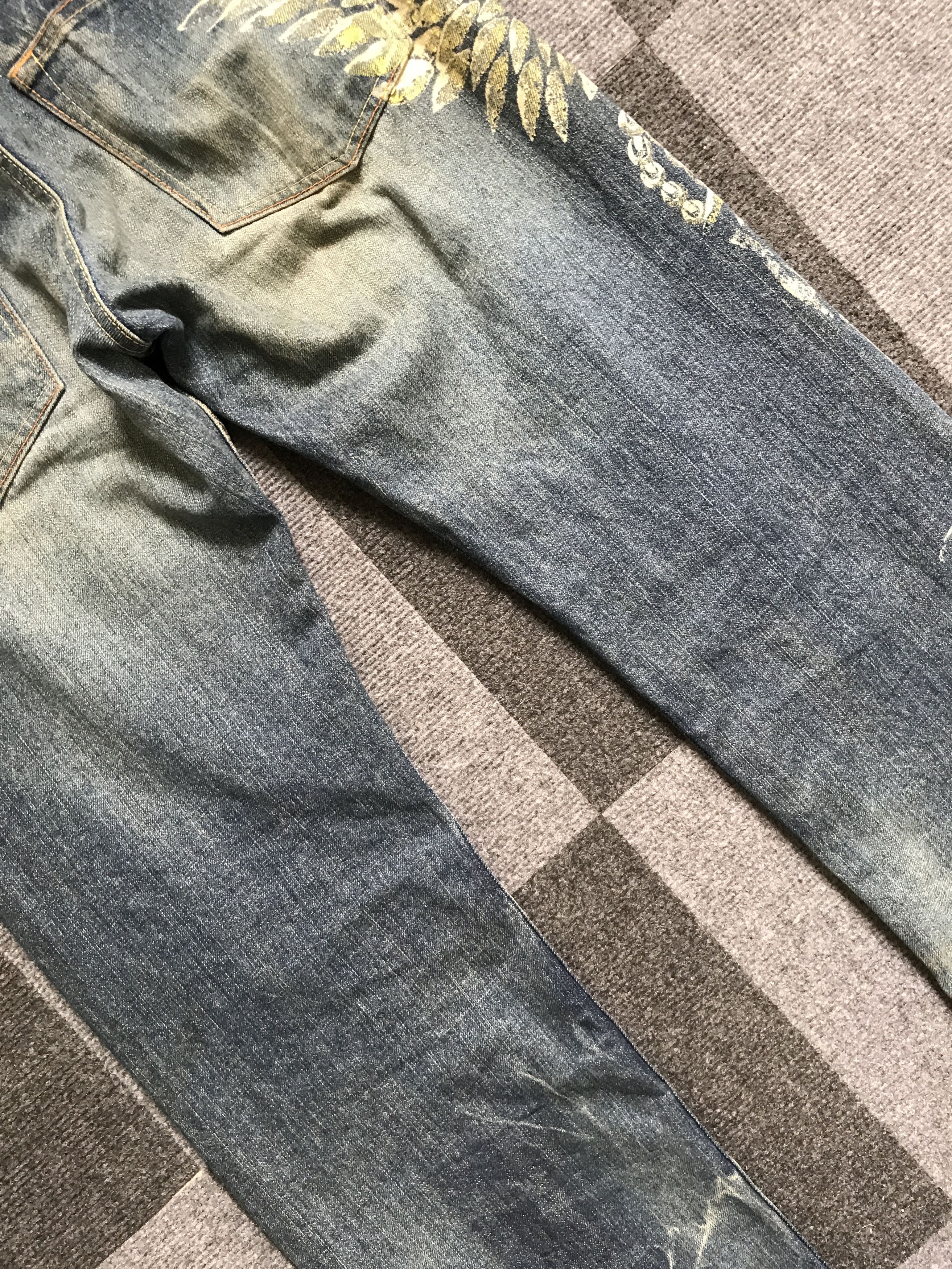 Eternal D92 Statement Jeans ETERNAL Japan Phoenix Print Jeans Size US 32 / EU 48 - 16 Thumbnail
