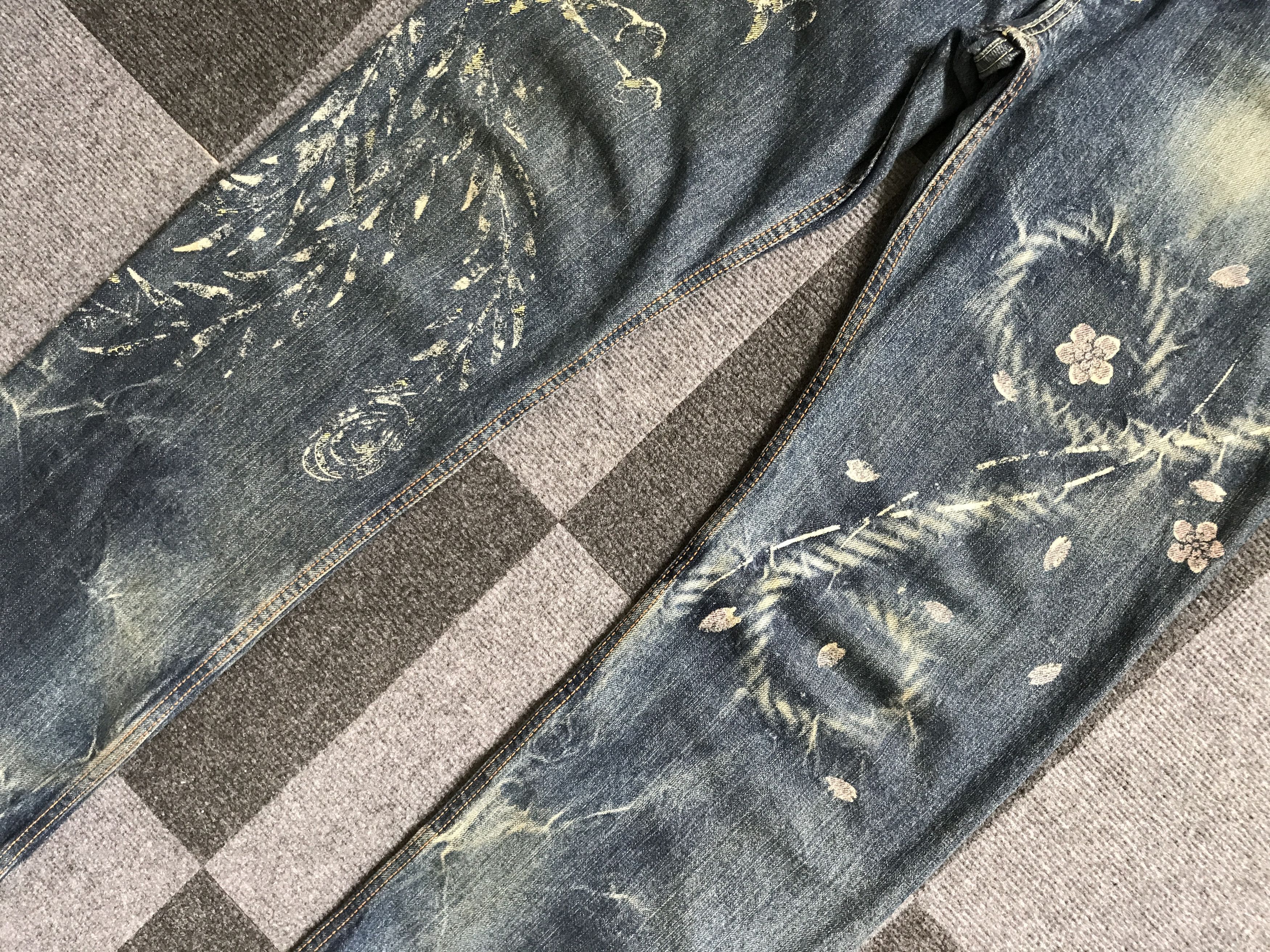 Eternal D92 Statement Jeans ETERNAL Japan Phoenix Print Jeans Size US 32 / EU 48 - 7 Thumbnail