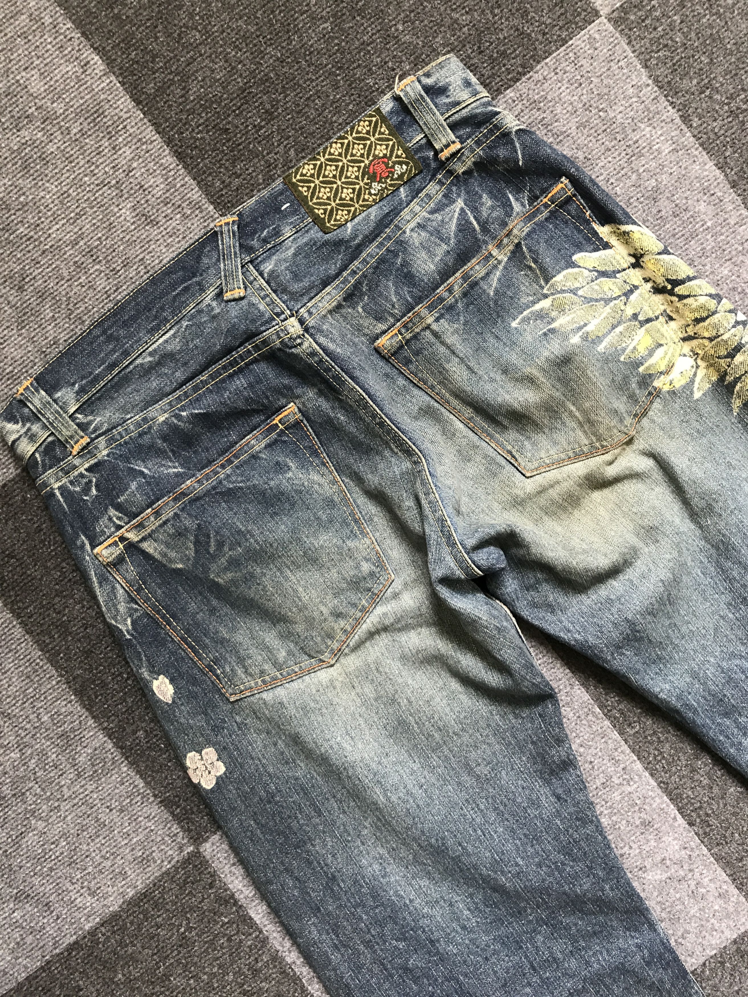 Eternal D92 Statement Jeans ETERNAL Japan Phoenix Print Jeans Size US 32 / EU 48 - 15 Thumbnail