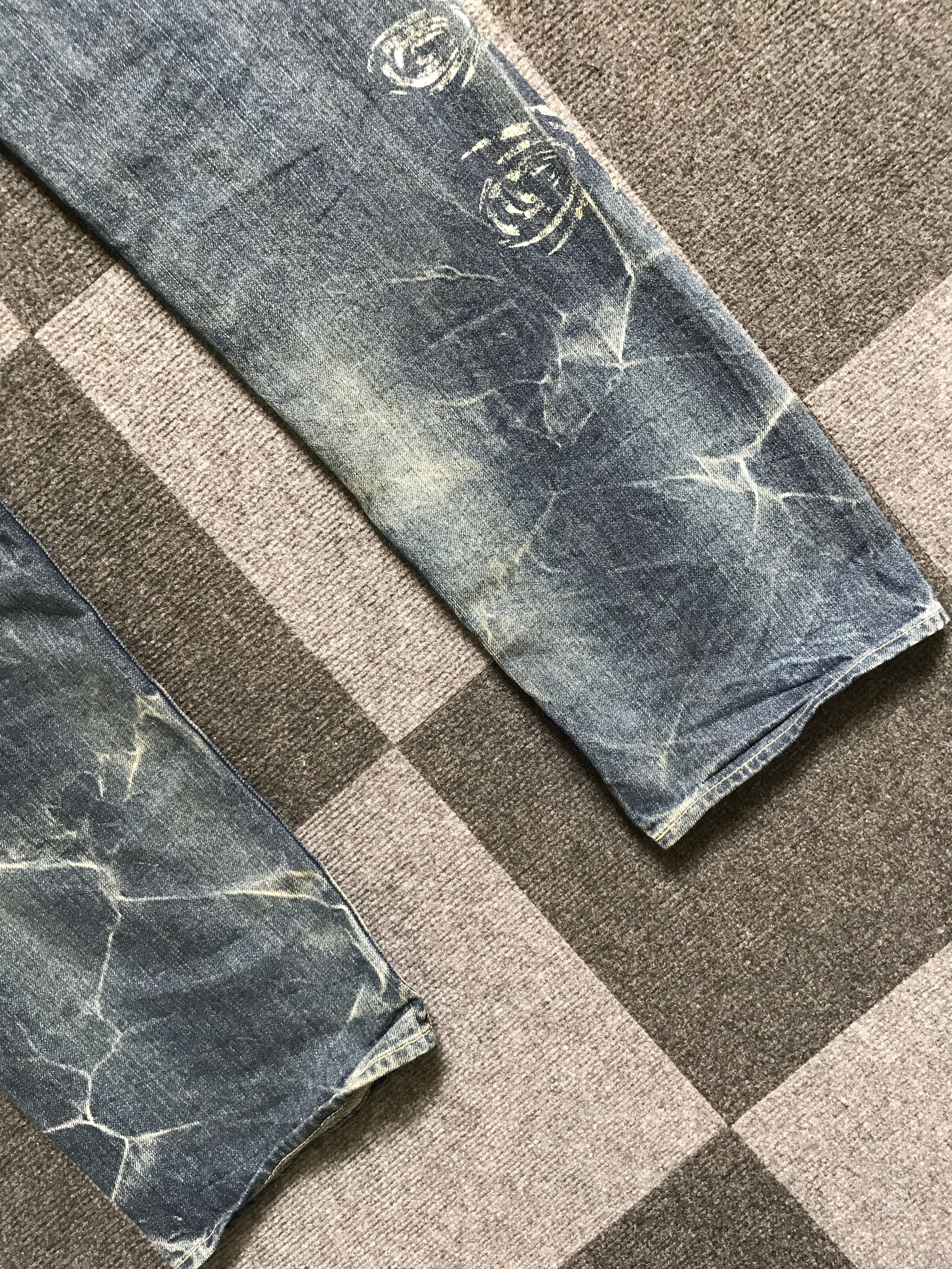 Eternal D92 Statement Jeans ETERNAL Japan Phoenix Print Jeans Size US 32 / EU 48 - 17 Thumbnail