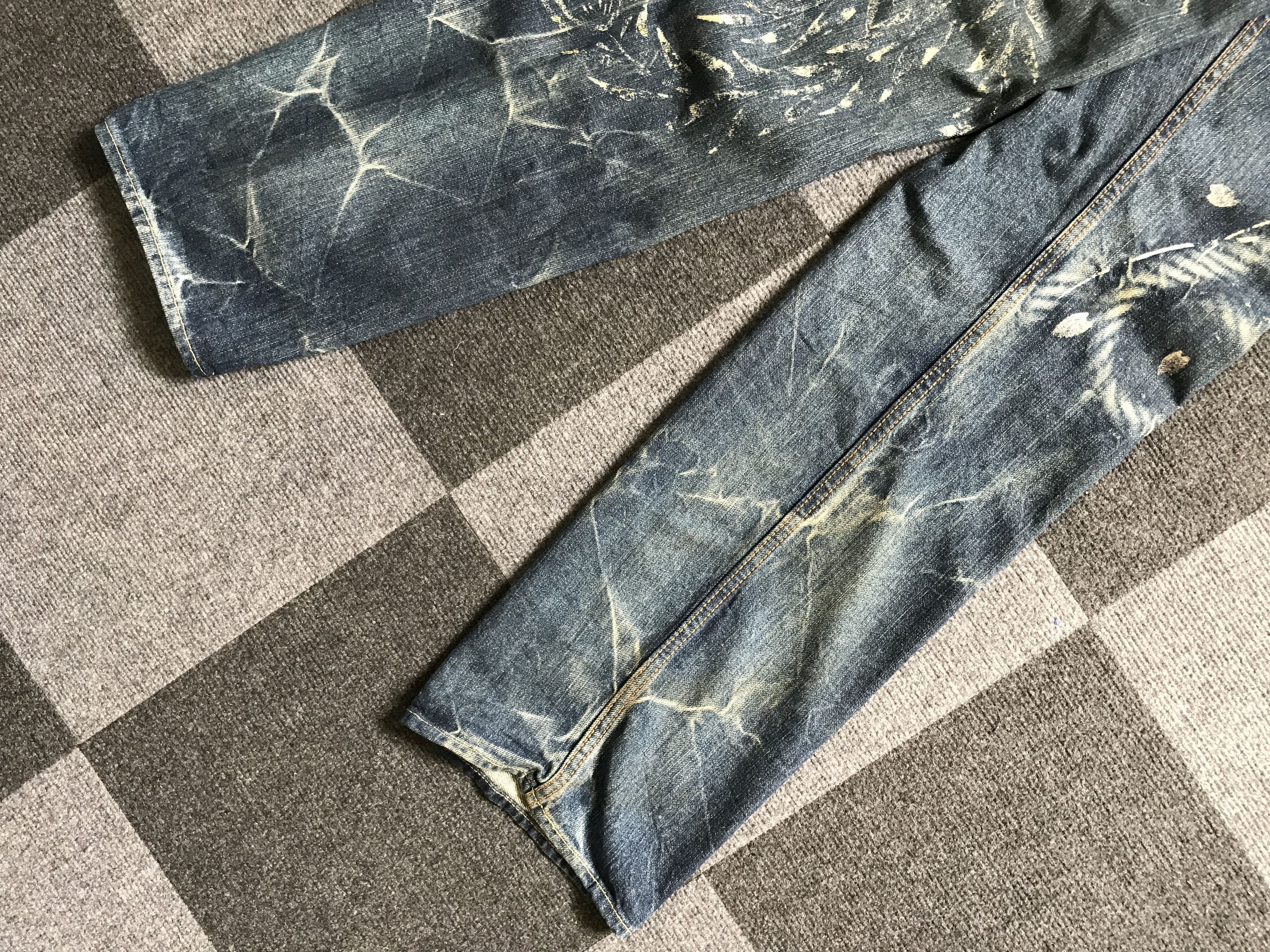 Eternal D92 Statement Jeans ETERNAL Japan Phoenix Print Jeans Size US 32 / EU 48 - 23 Thumbnail