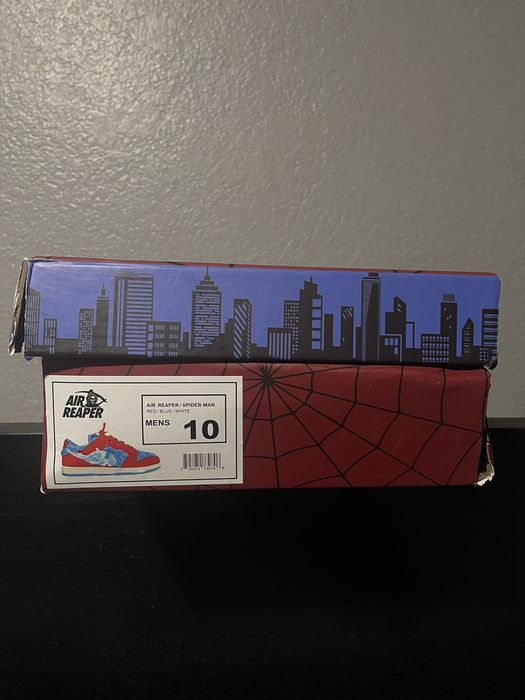 Custom Soleboy Air Reaper SpiderMan Grailed