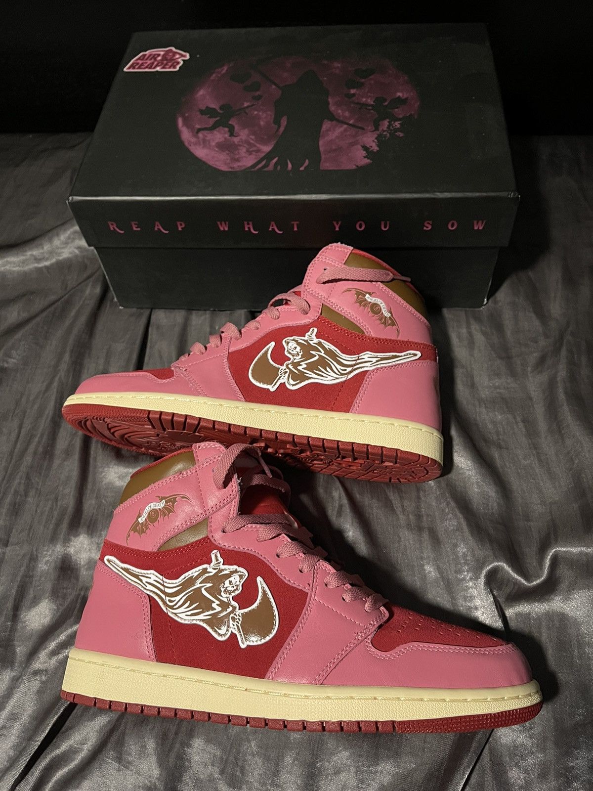 Custom Soleboy Air Reaper VDay Massacre Grailed