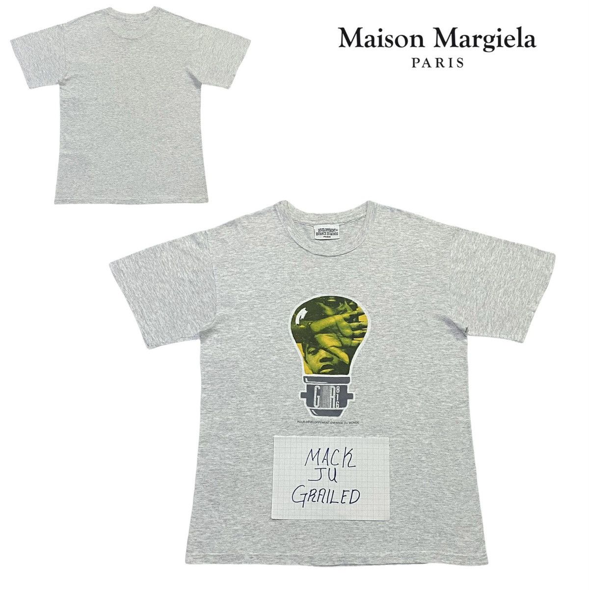 Maison Margiela Vintage Martin Margiela Pour Developpement Enfance Du Monde  | Grailed