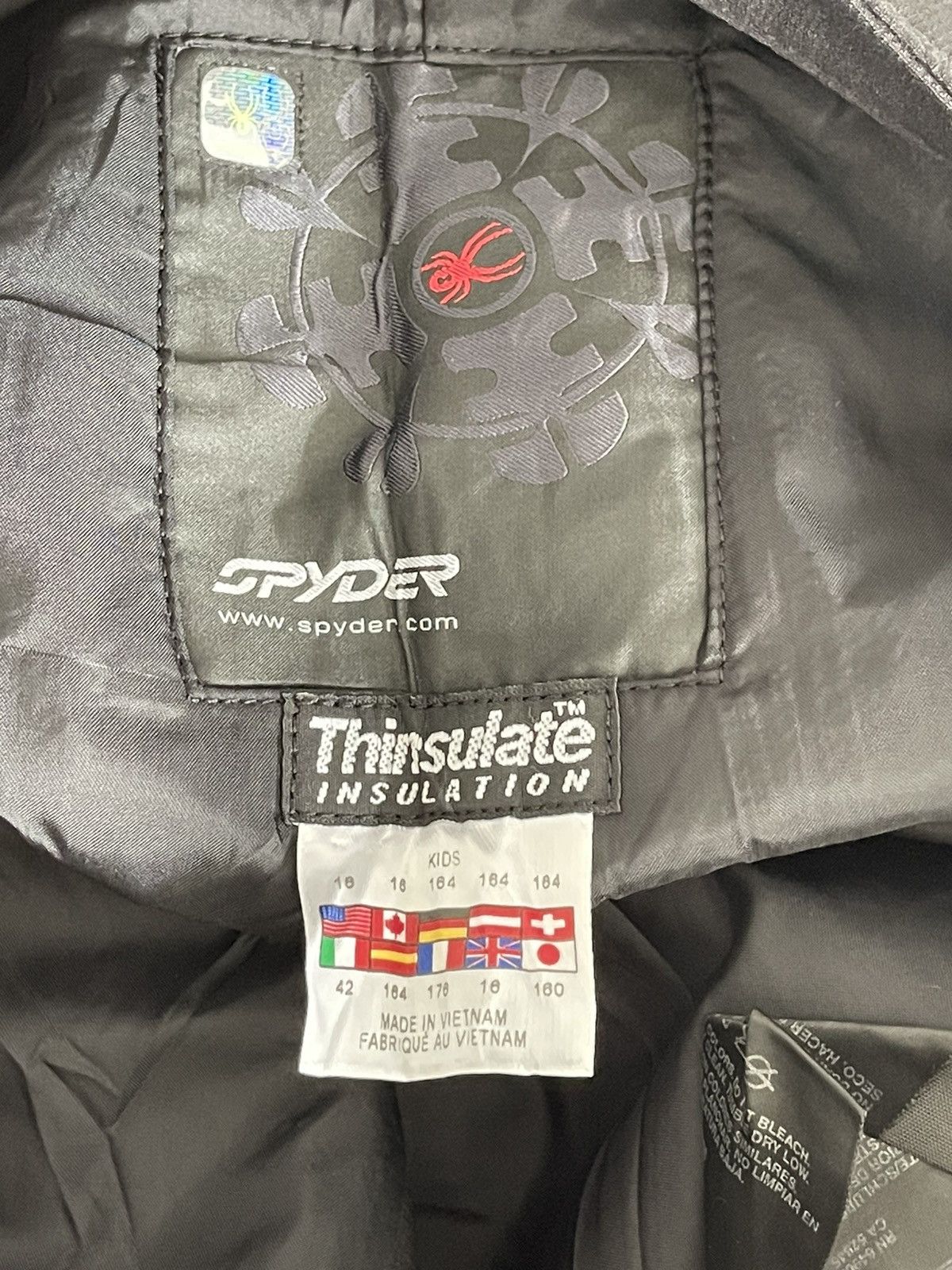Designer SPYDER XTL 10000mm SKI SNOW PANT Size US 30 / EU 46 - 7 Thumbnail
