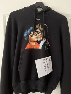 Off White Kiss Hoodie | Grailed