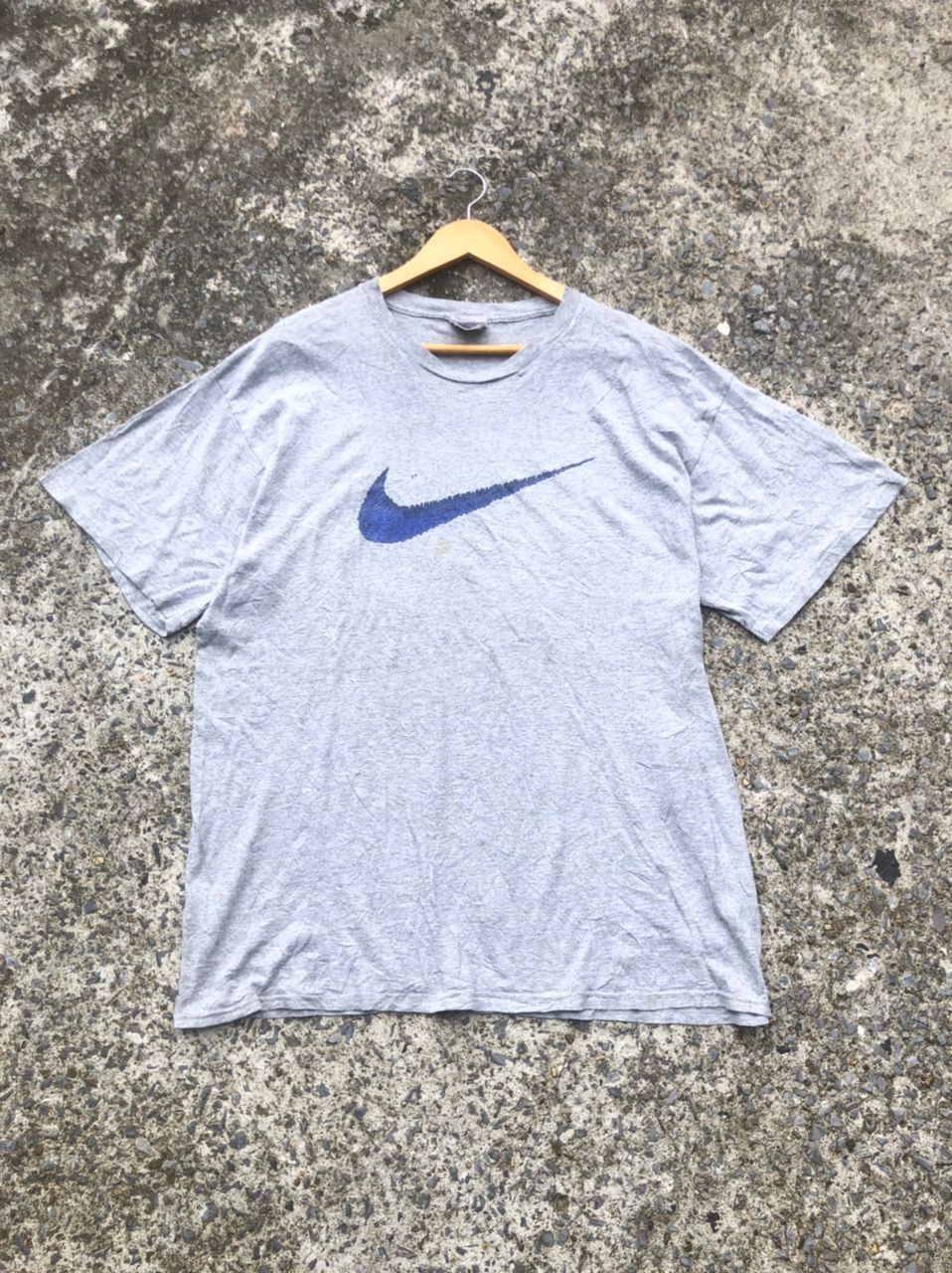 Nike × Vintage Vintage Nike Swoosh Tee Size US XL / EU 56 / 4 - 2 Thumbnail