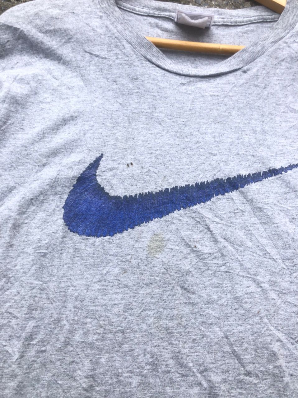 Nike × Vintage Vintage Nike Swoosh Tee Size US XL / EU 56 / 4 - 3 Thumbnail