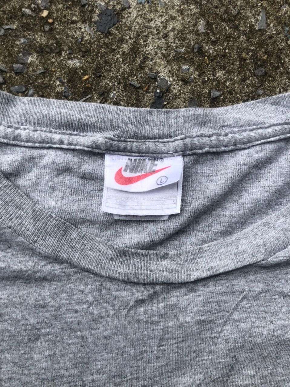 Nike × Vintage Vintage Nike Swoosh Tee Size US XL / EU 56 / 4 - 4 Thumbnail