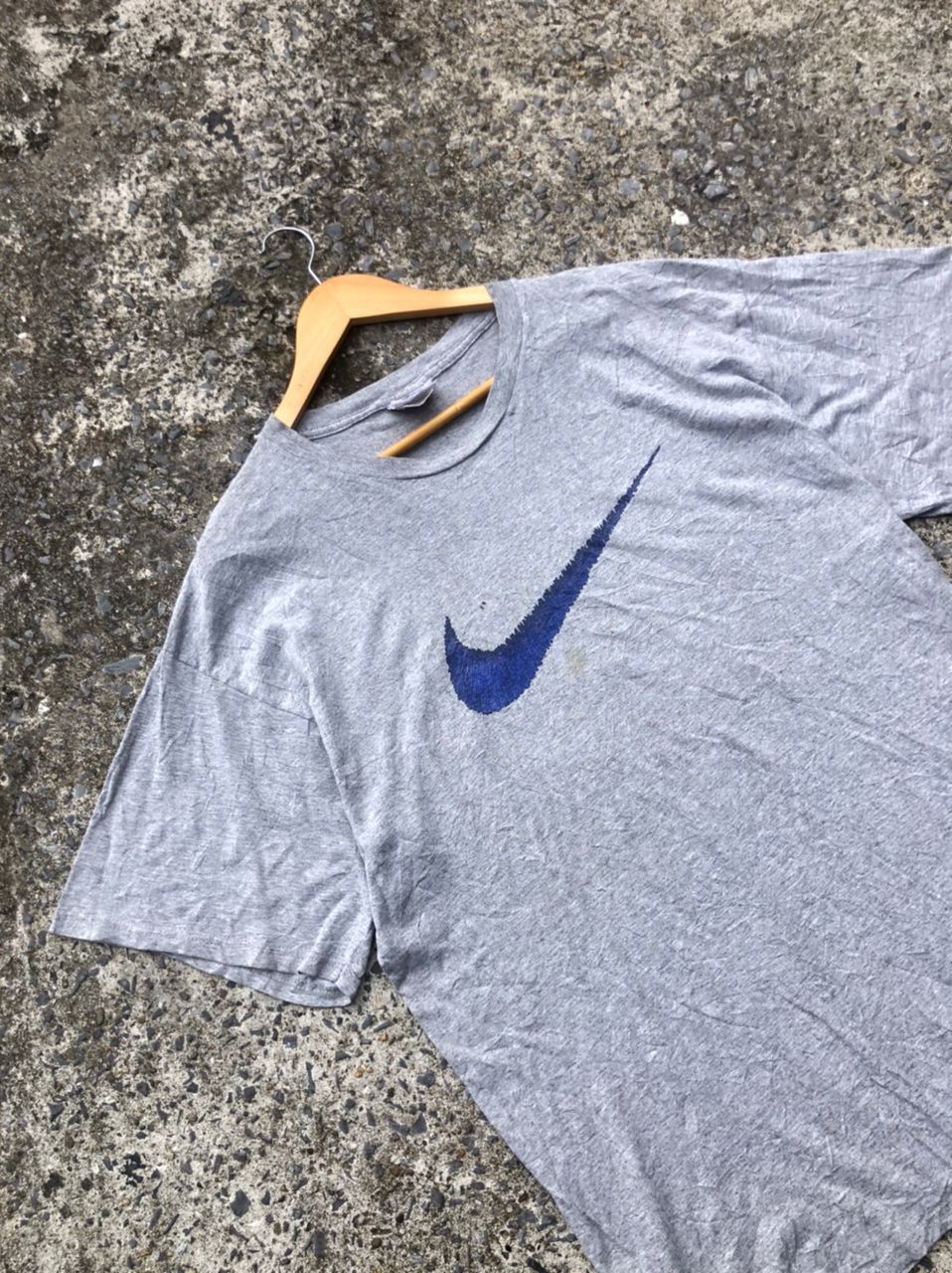 Nike × Vintage Vintage Nike Swoosh Tee Size US XL / EU 56 / 4 - 1 Thumbnail