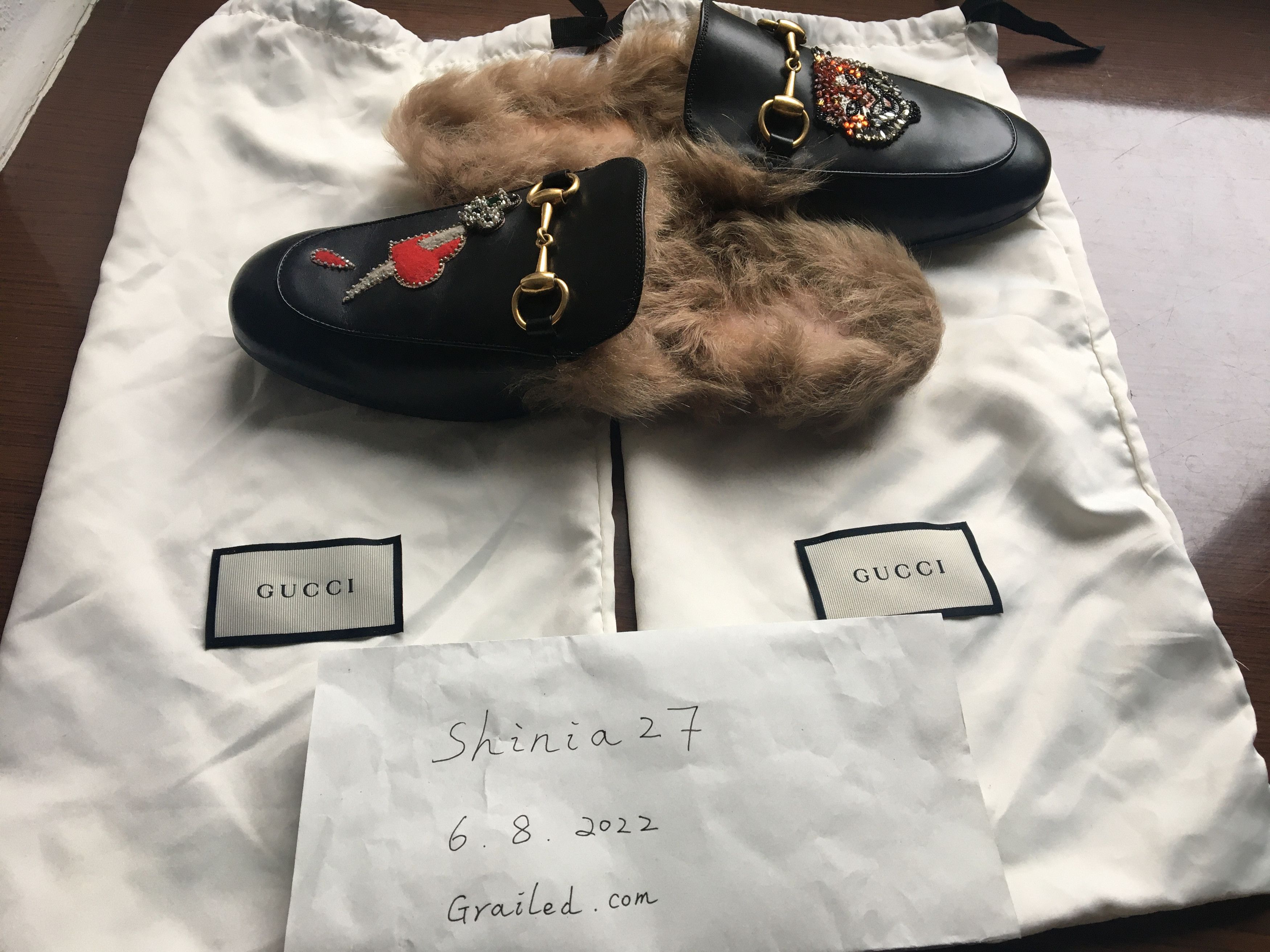 Gucci Final Sale! New Rare Limited Edition Princetown Size US 7 / EU 40 - 10 Thumbnail