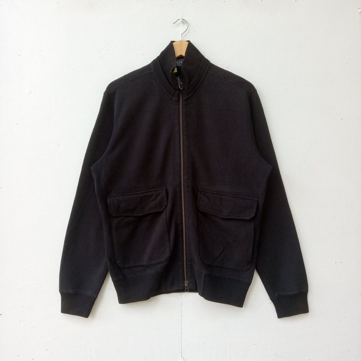 Polo Ralph Lauren Polo Ralph Lauran Jacket black sweater zip up Size US L / EU 52-54 / 3 - 1 Thumbnail