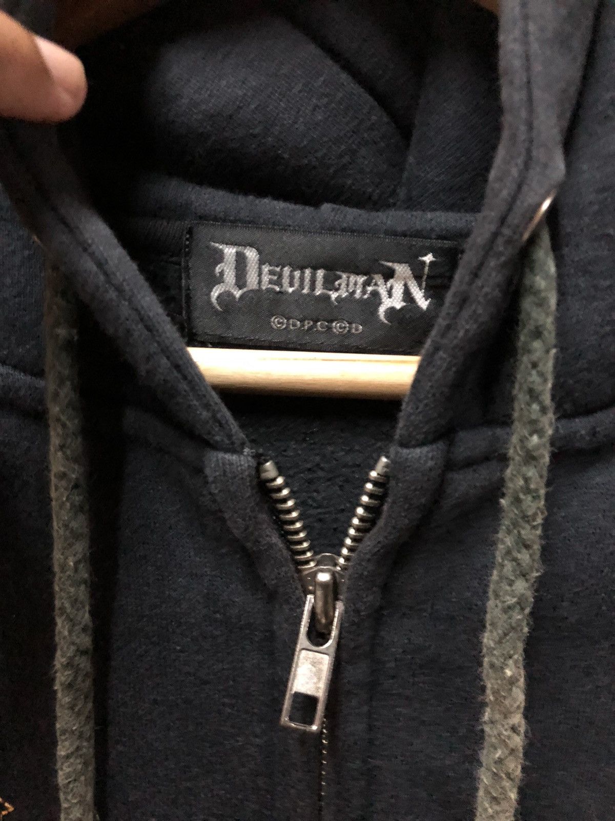 Anime × Japanese Brand × Vintage Rare!! Vintage Devilman Anime Zipper Hoodie Size US M / EU 48-50 / 2 - 3 Thumbnail