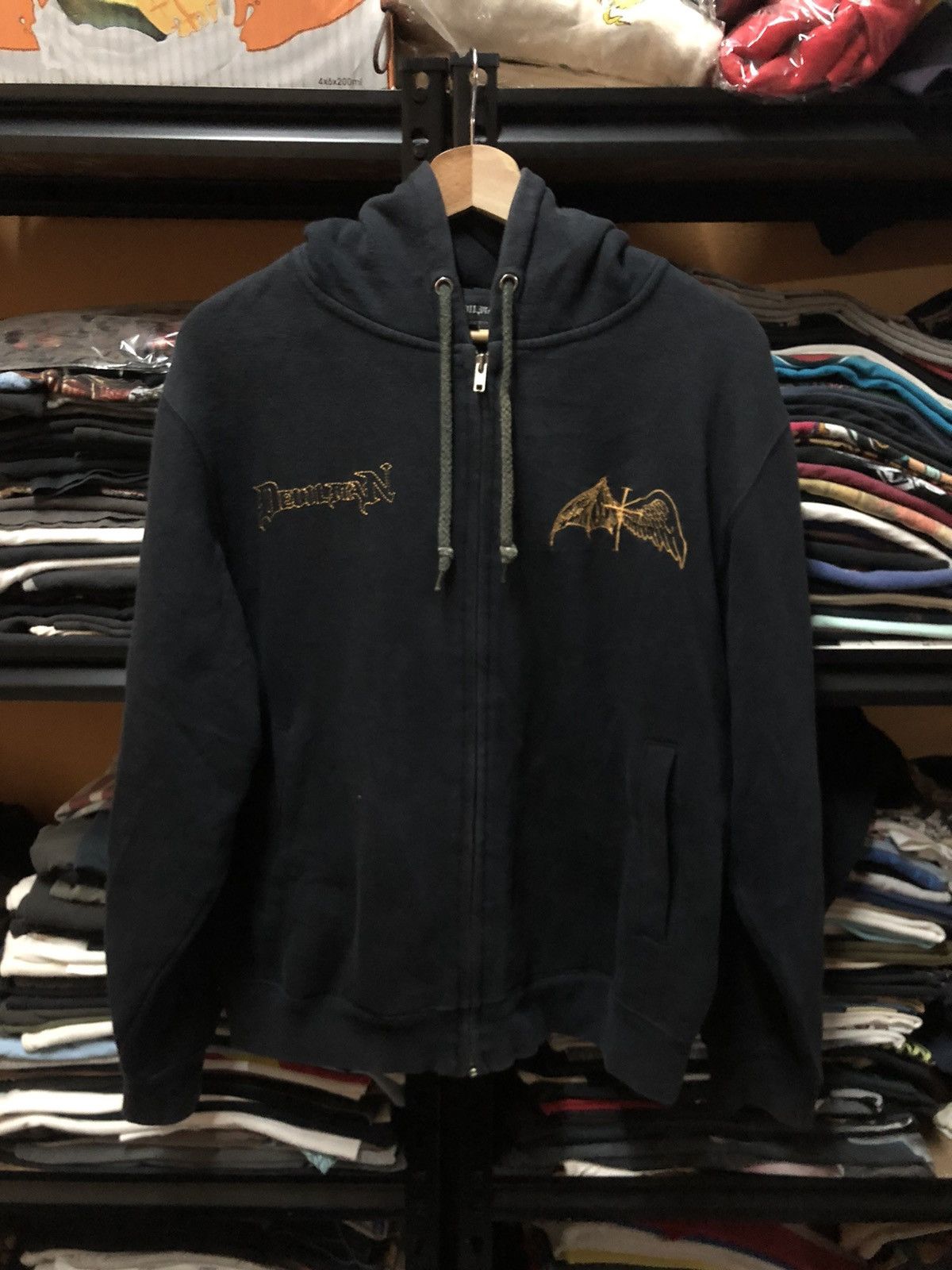 Anime × Japanese Brand × Vintage Rare!! Vintage Devilman Anime Zipper Hoodie Size US M / EU 48-50 / 2 - 1 Thumbnail