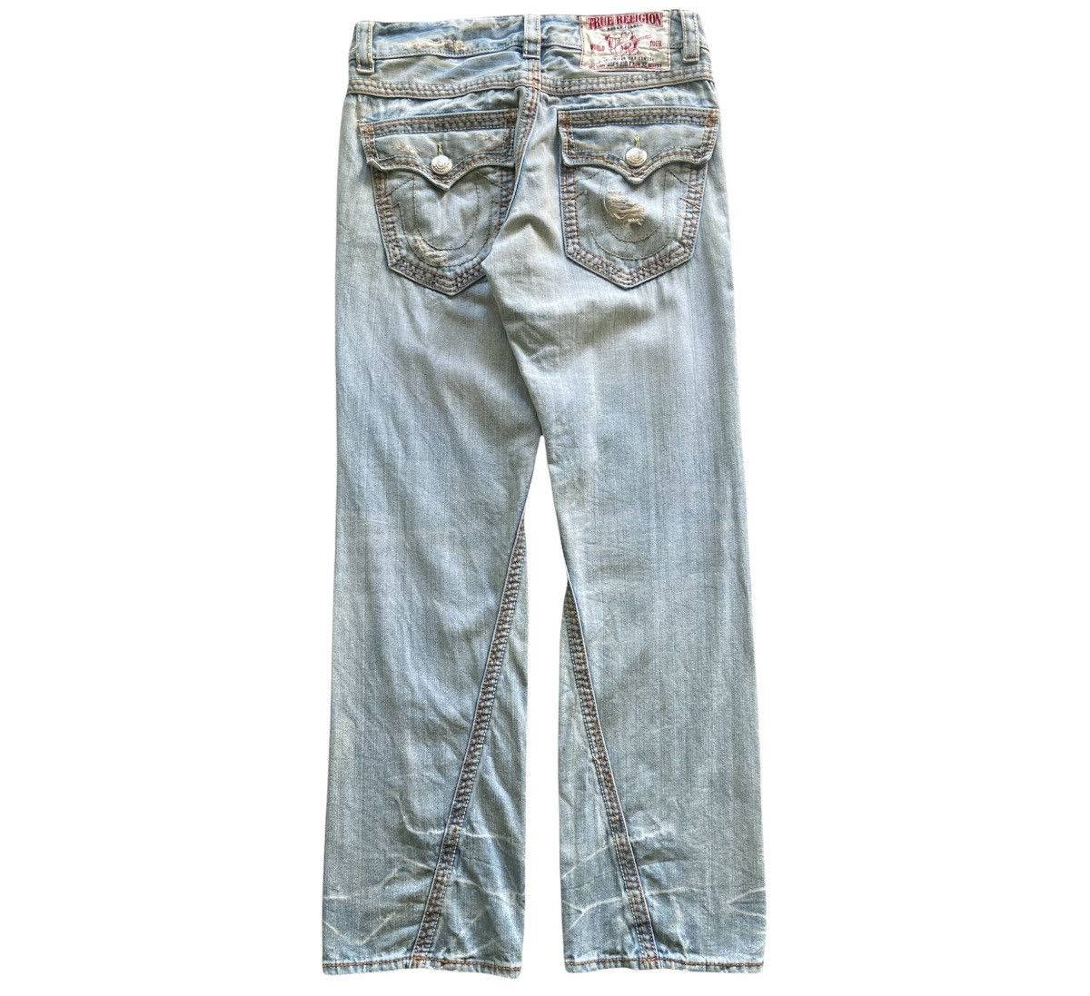 True Religion Vintage True Religion buggy jeans distressed