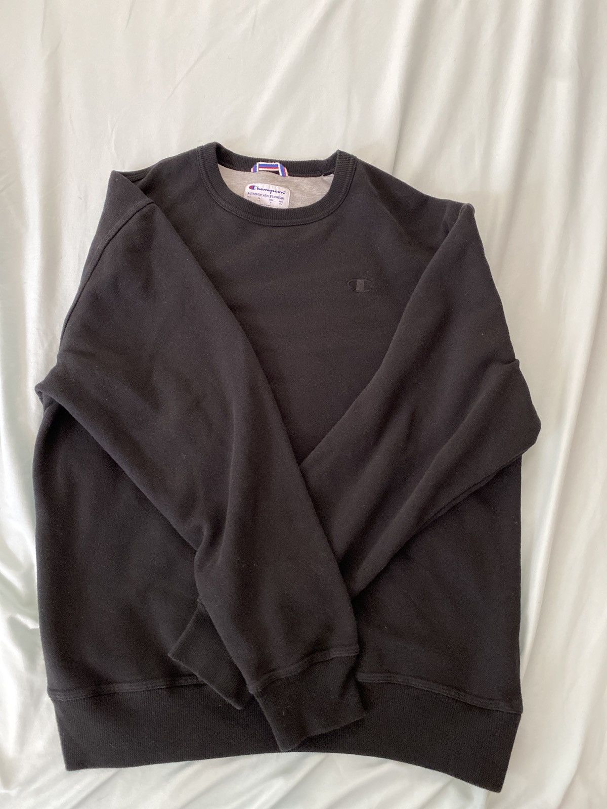 Champion Black champion sweater | Grailed