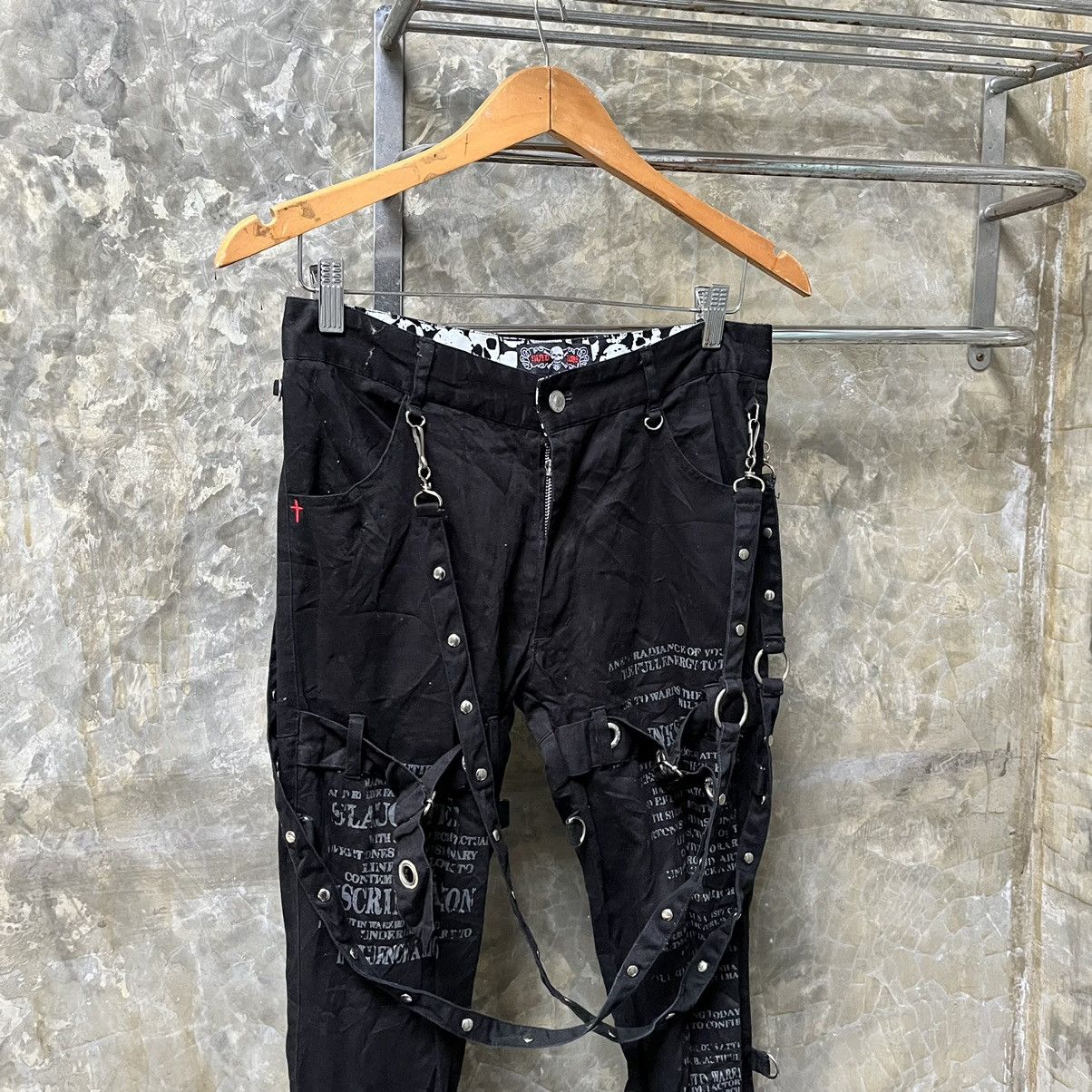 MAD PUNKS マッドパンク ボンテージパンツ MAD PUNKS マッドパンク ボンテージパンツ MAD PUNKS フレア