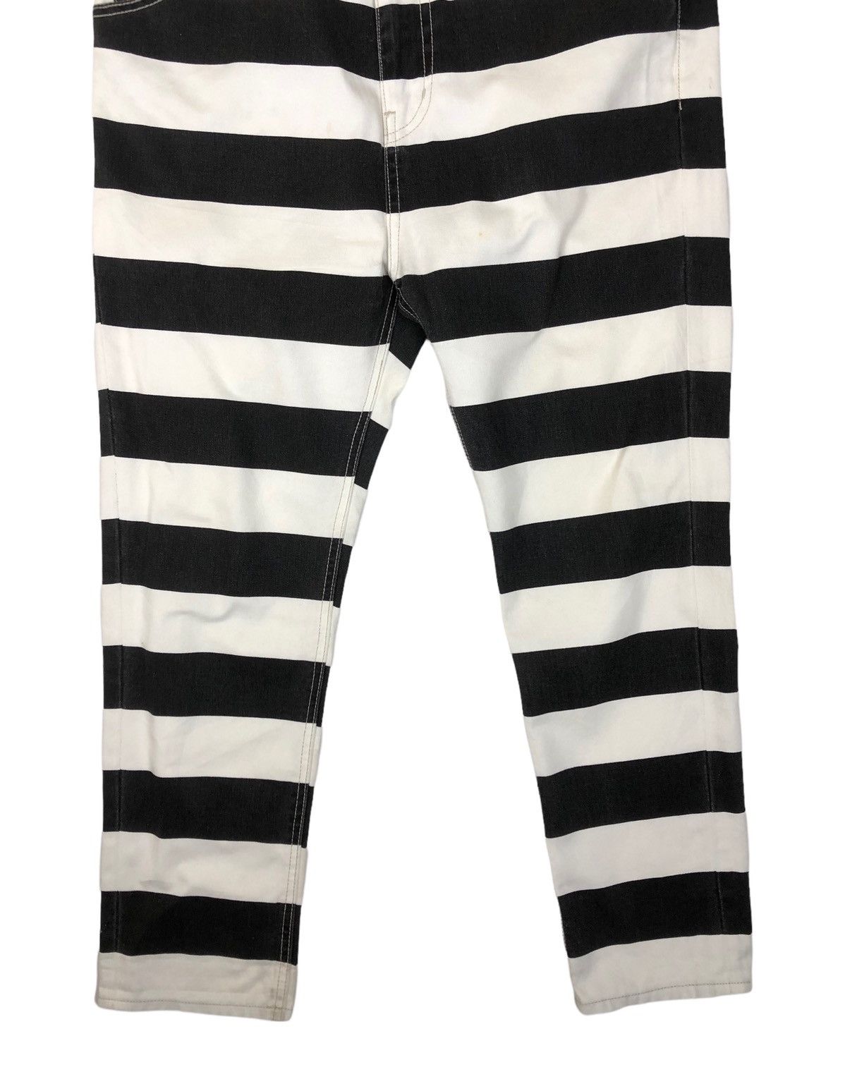 Japanese Brand World Wide Love Smile Prisoner Crop Pants Size US 31 - 4 Thumbnail