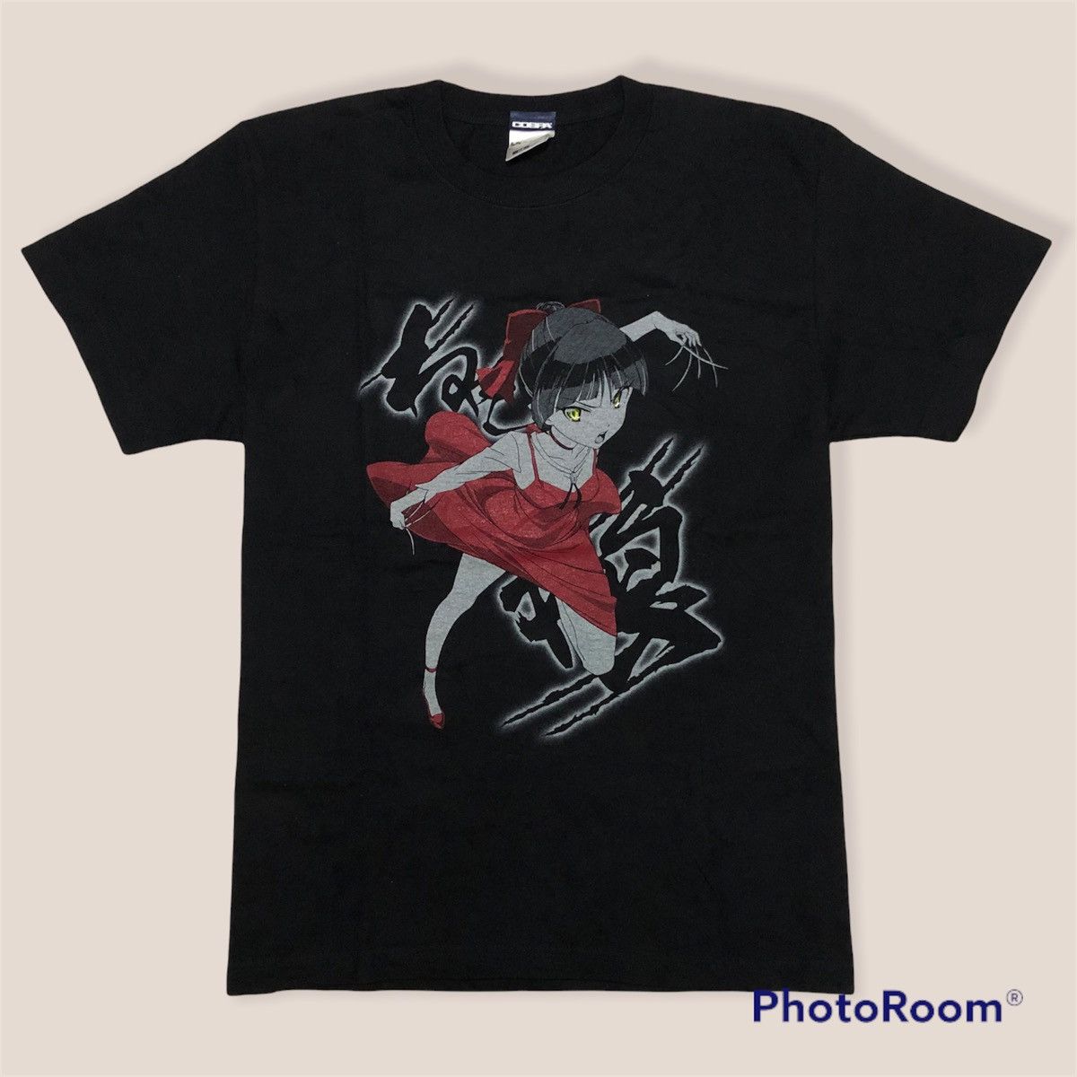 Anime × Cartoon Network × Japanese Brand Anime GeGeGe no Kitaro Neko-Musume Manga Tee Size US L / EU 52-54 / 3 - 1 Thumbnail