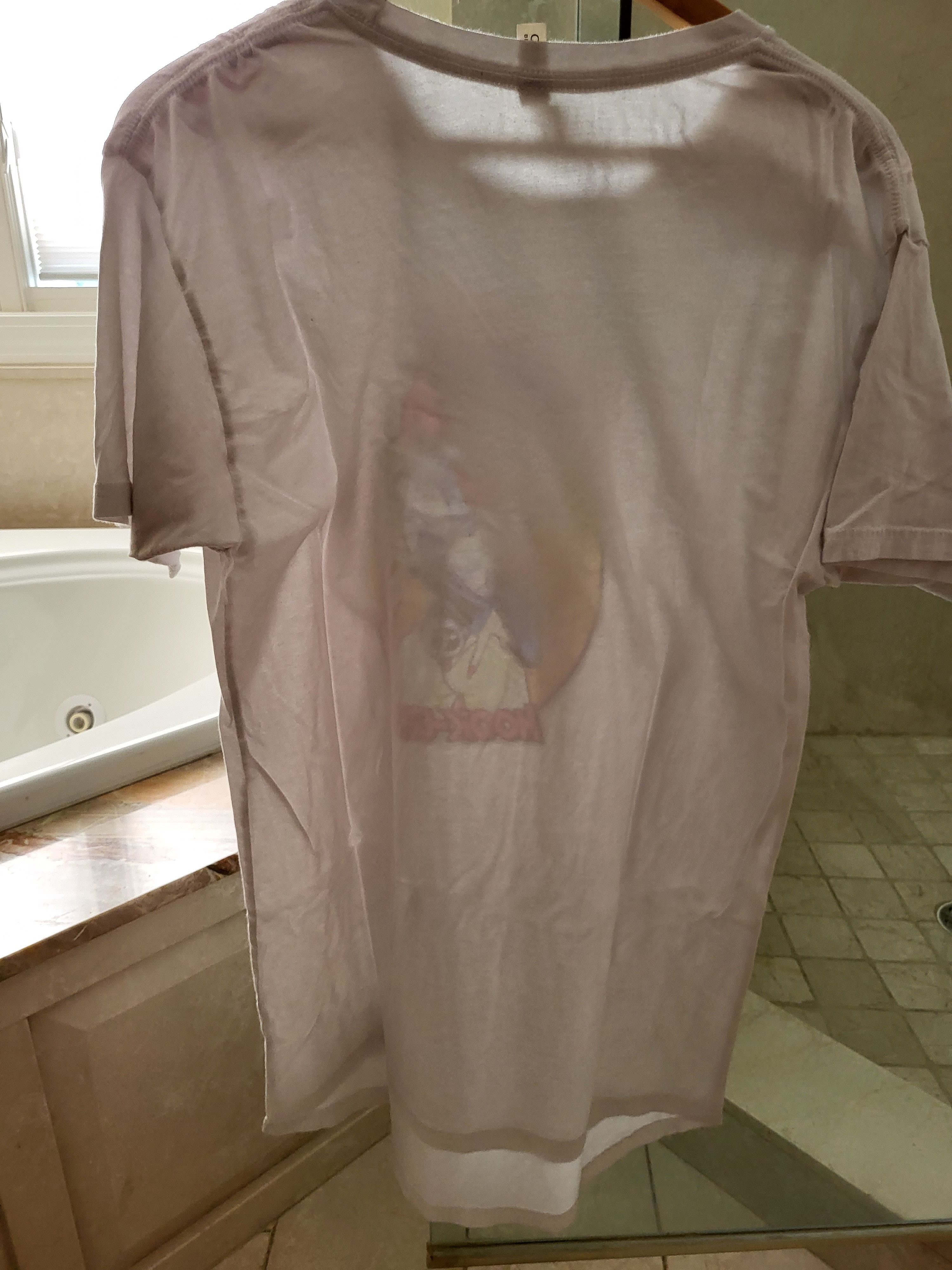 T-shirt Vintage Hook Ups Skateboards XL - Imprimé Devil Girl Pentagram Skull - Années 90 USA