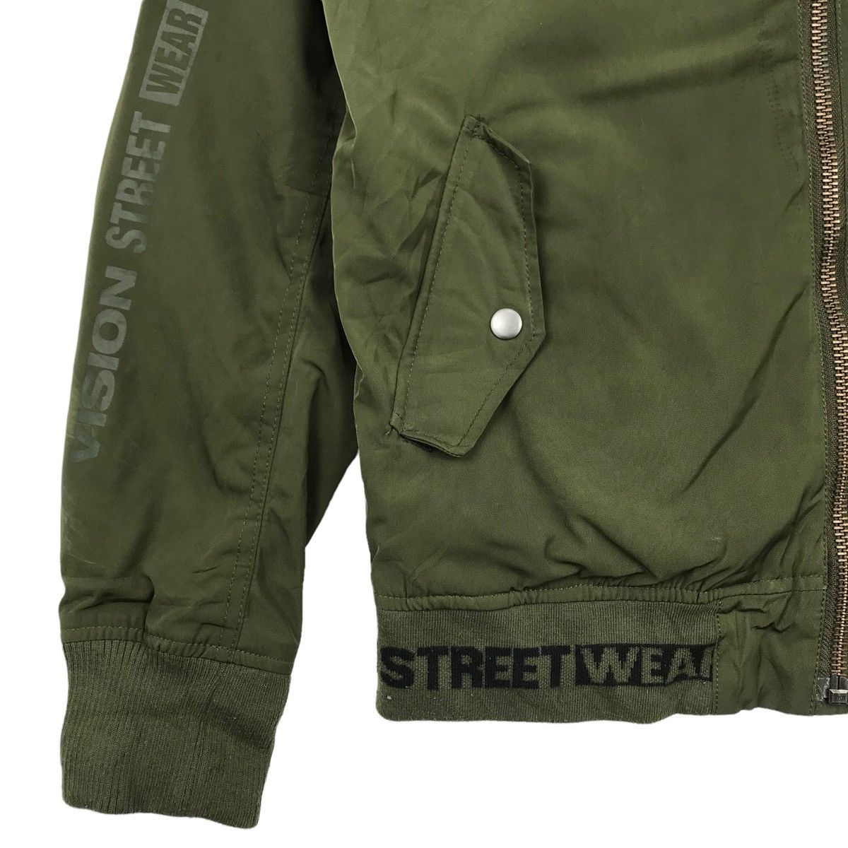 Vision Streetwear VISION STREETWEAR Bomber Jacket Big Logo Skateboards Skaters Size US M / EU 48-50 / 2 - 4 Thumbnail
