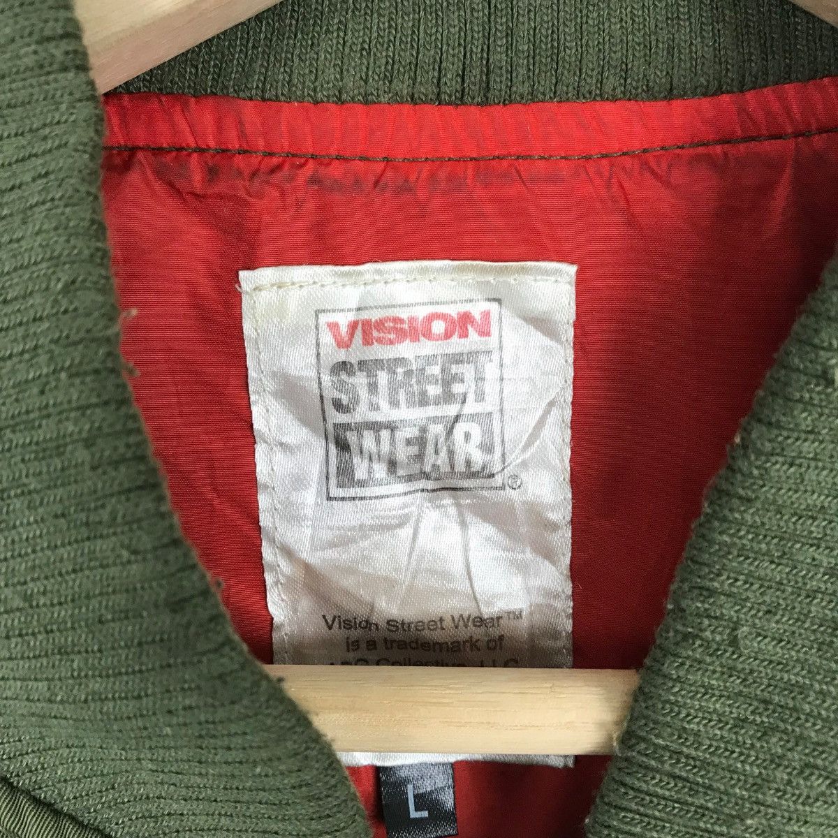 Vision Streetwear VISION STREETWEAR Bomber Jacket Big Logo Skateboards Skaters Size US M / EU 48-50 / 2 - 3 Thumbnail