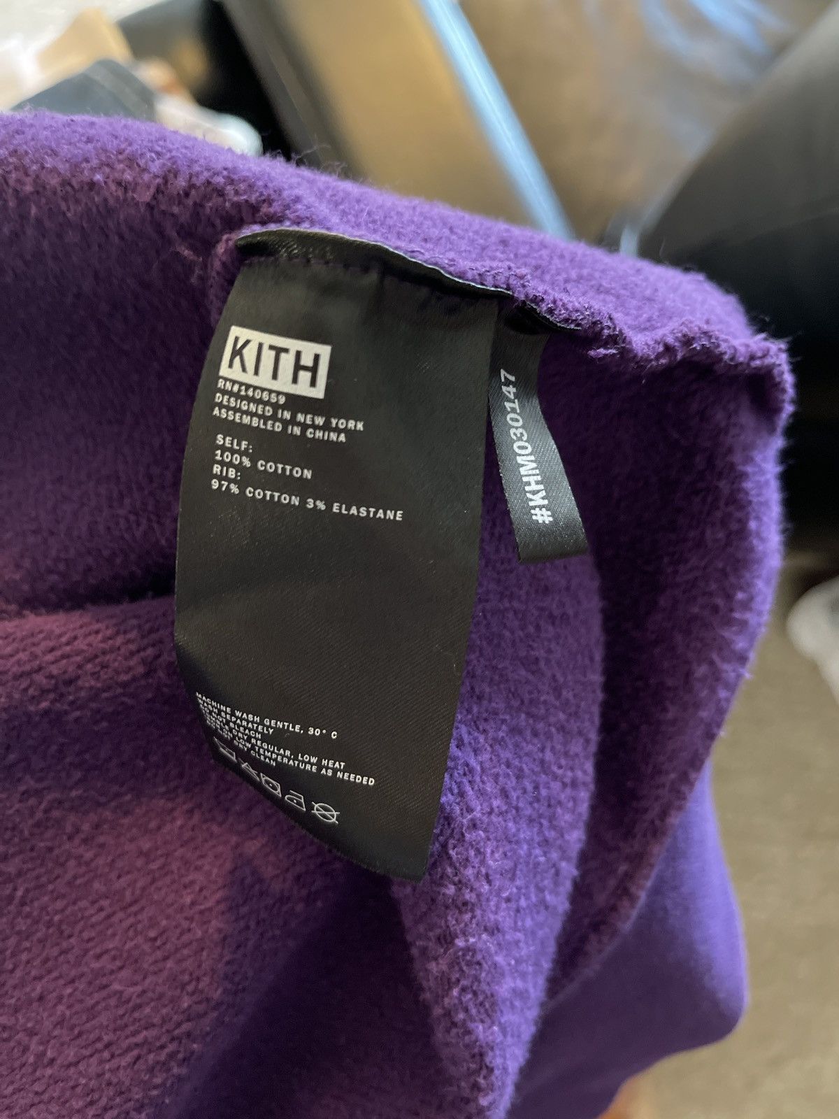 Kith Kith Cyber Monday Crewneck Tyre Purple | Grailed