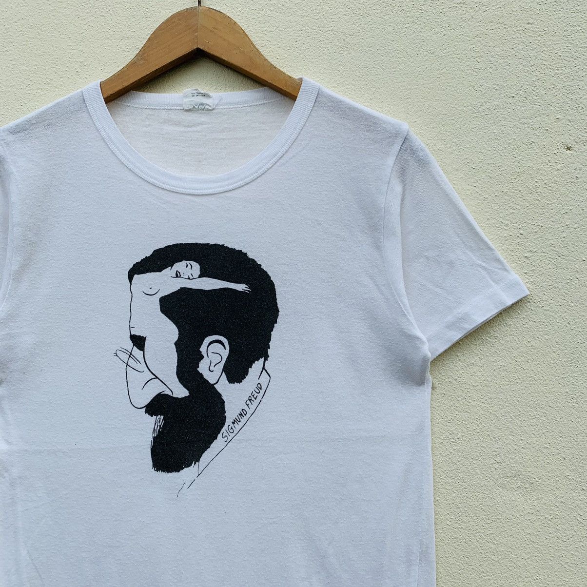 Vintage Vintage SIGMUND FREUD SEXY ART DESIGN T-shirt Size US S / EU 44-46 / 1 - 3 Thumbnail