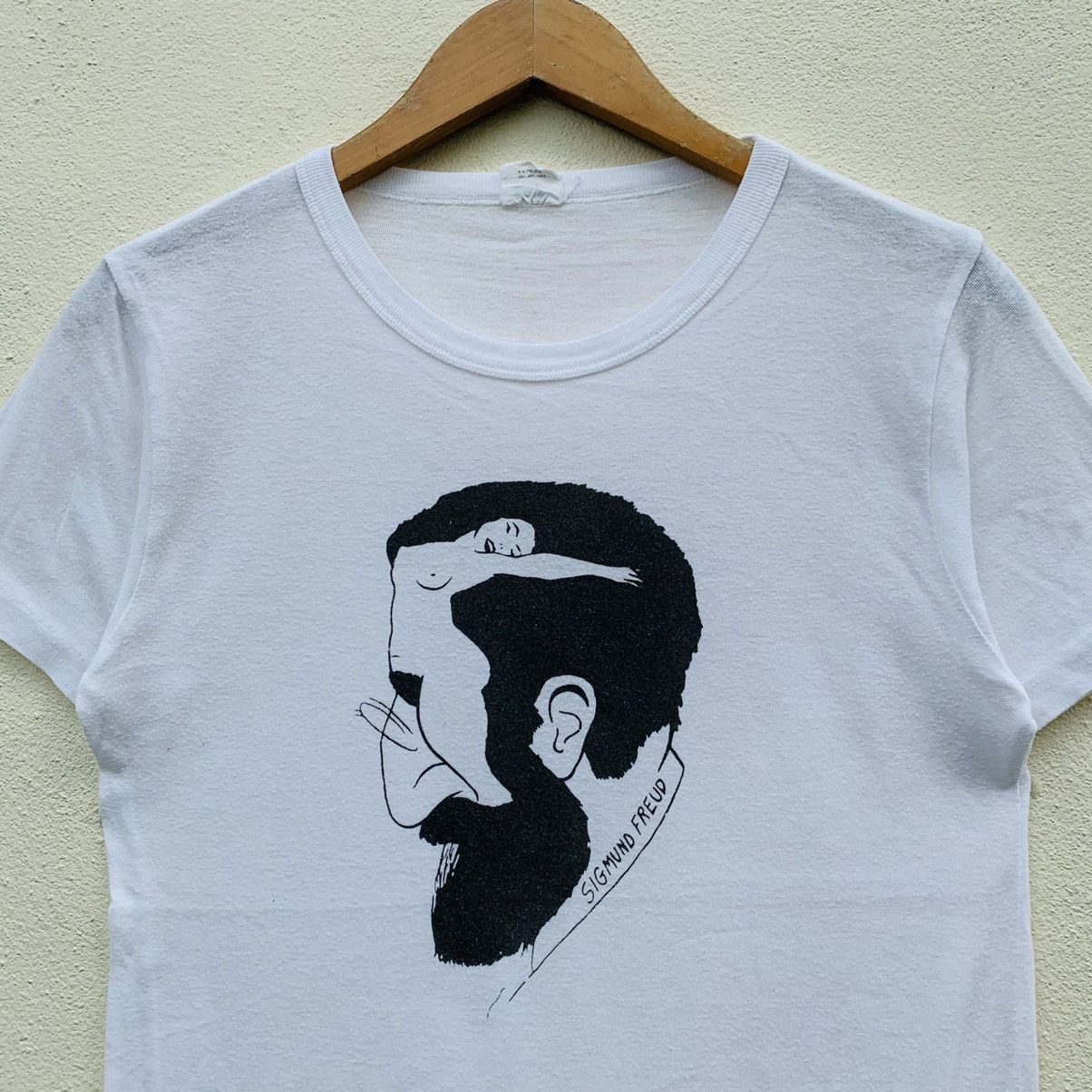 Vintage Vintage SIGMUND FREUD SEXY ART DESIGN T-shirt Size US S / EU 44-46 / 1 - 2 Thumbnail