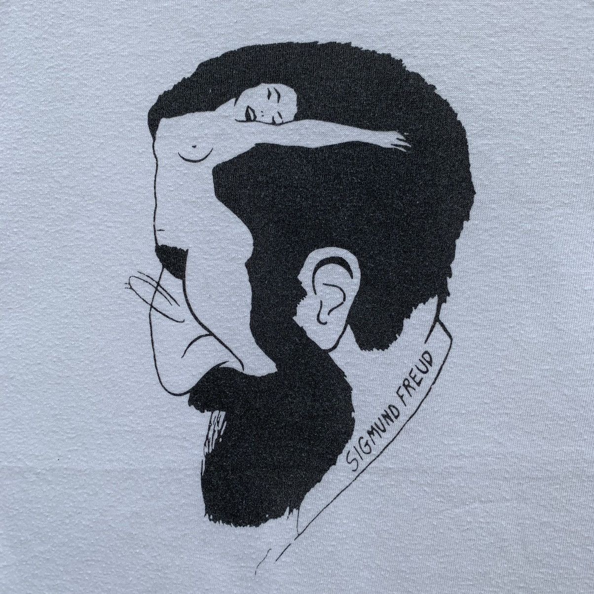 Vintage Vintage SIGMUND FREUD SEXY ART DESIGN T-shirt Size US S / EU 44-46 / 1 - 5 Thumbnail