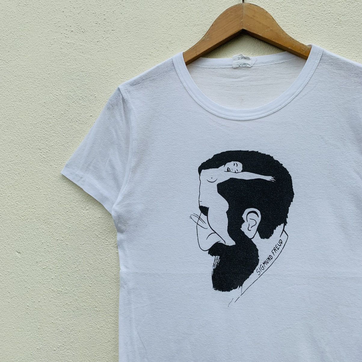 Vintage Vintage SIGMUND FREUD SEXY ART DESIGN T-shirt Size US S / EU 44-46 / 1 - 4 Thumbnail
