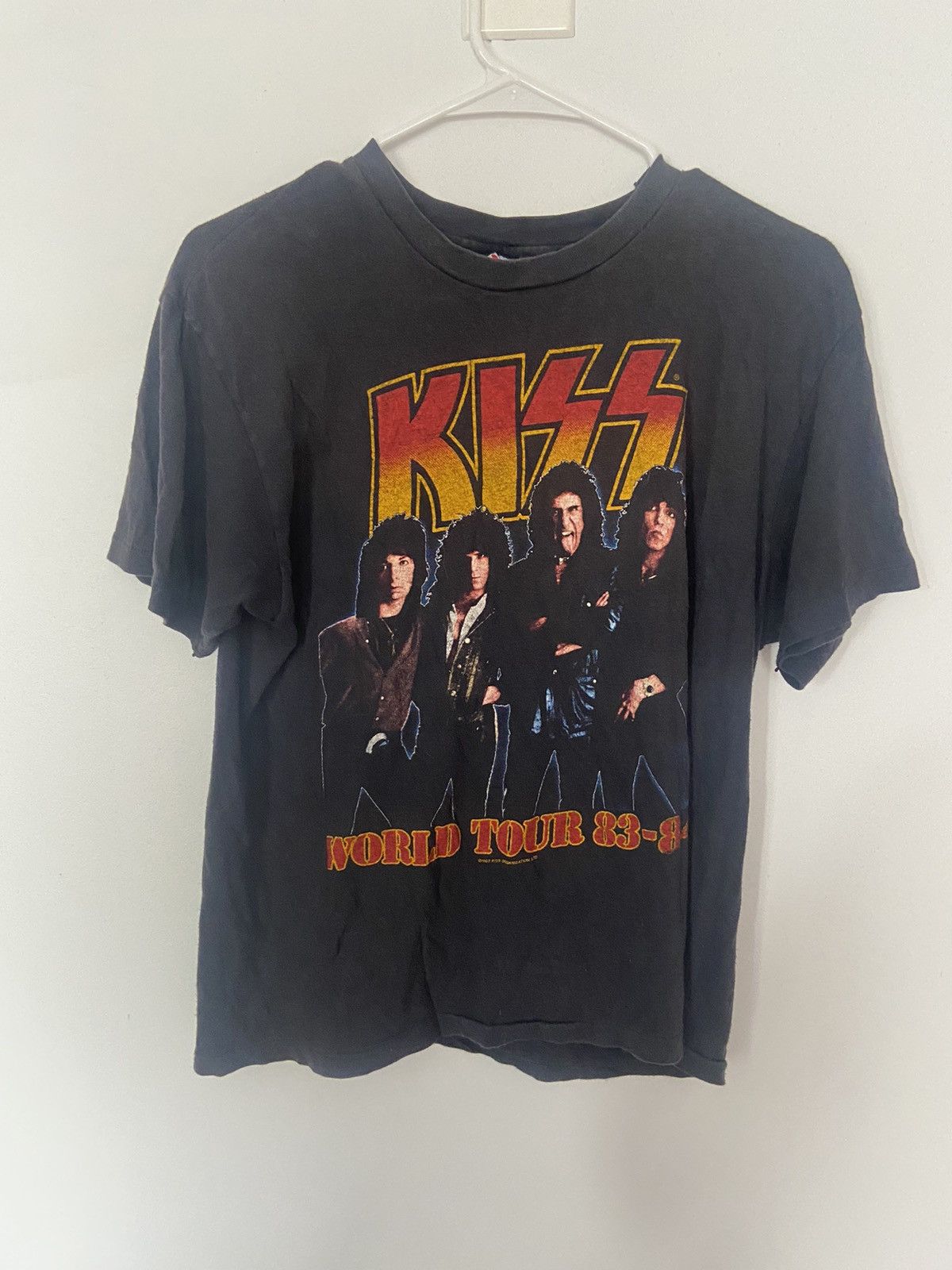 Vintage KISS 1983 Tour Band Tee
