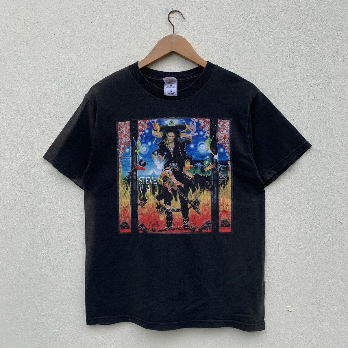 Vintage STEVE VAI LEGENDARY GUITARIST BAND T-shirt