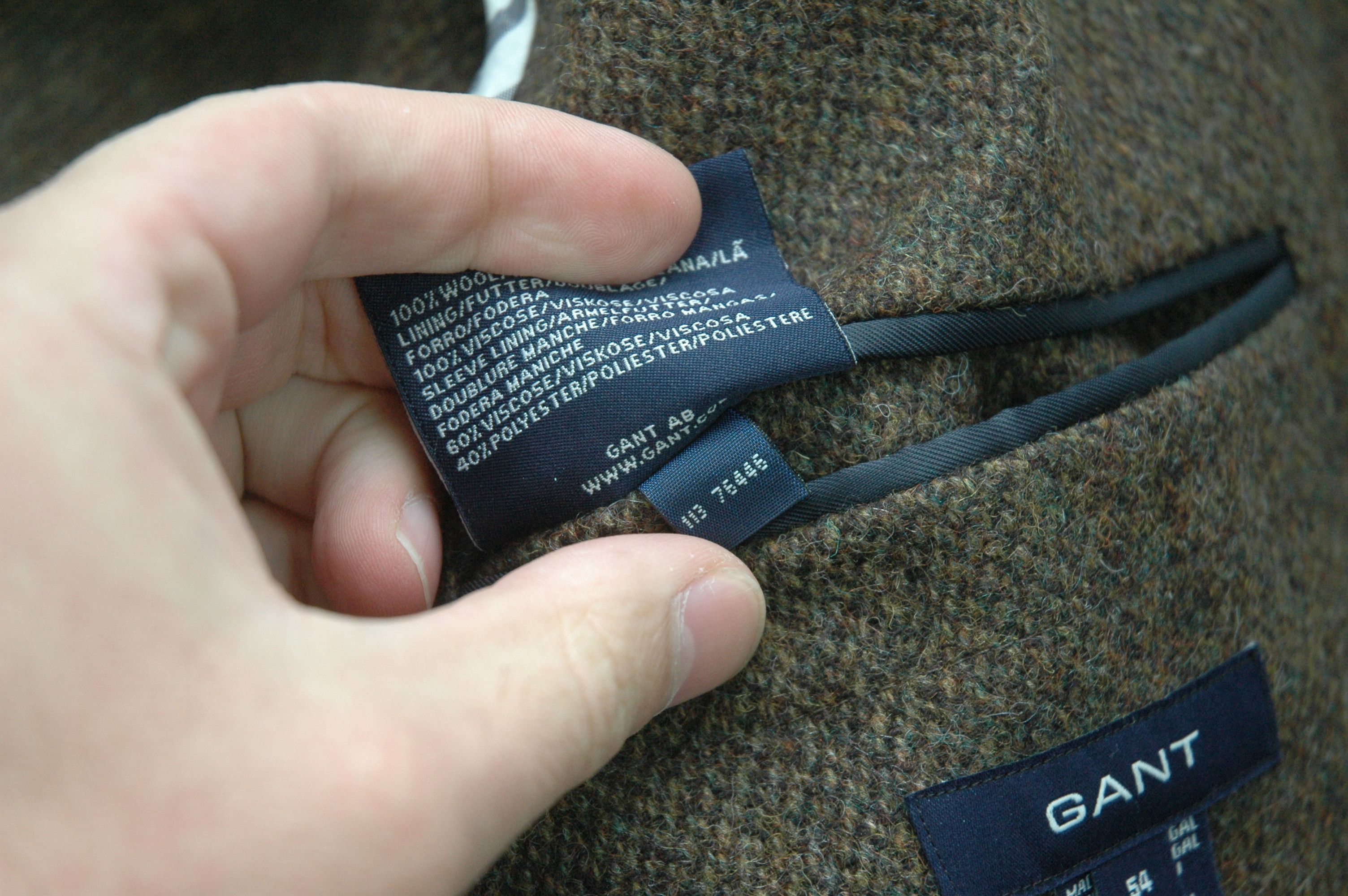 Gant NWT RRP750$ Gant Wool Orkney Birdseye Blazer Made Portugal Size US L / EU 52-54 / 3 - 12 Thumbnail