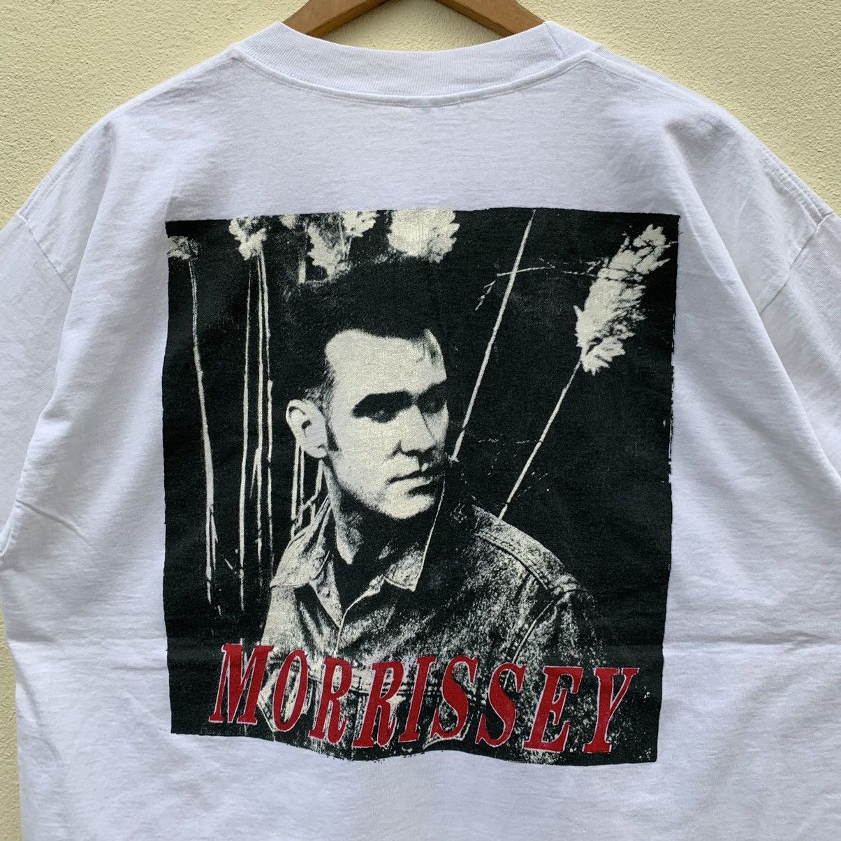 Band Tees × Morrissey × Vintage Vintage MORRISSEY THE SMITH RARE DESIGN T-shirt Size US XL / EU 56 / 4 - 7 Thumbnail