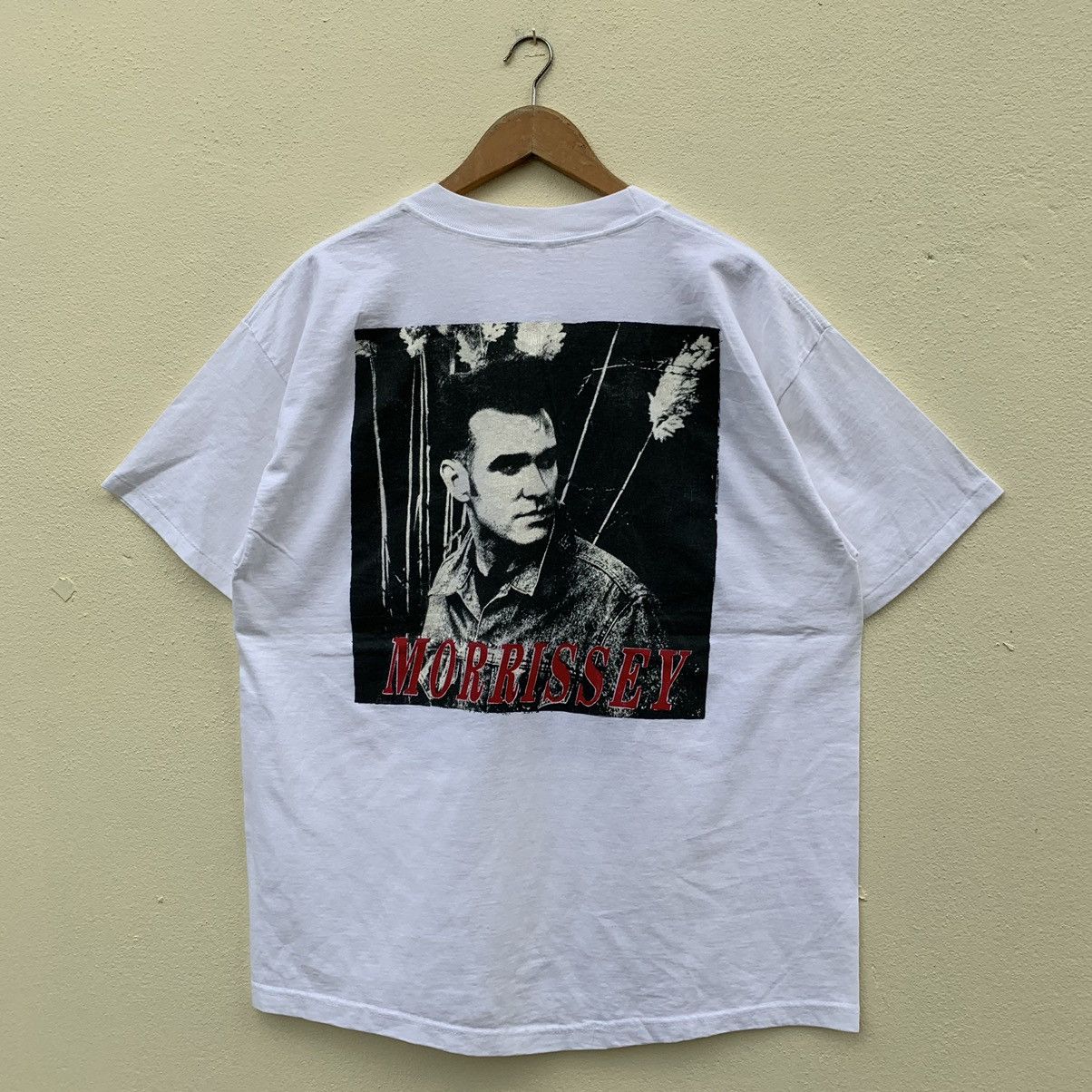 Band Tees × Morrissey × Vintage Vintage MORRISSEY THE SMITH RARE DESIGN T-shirt Size US XL / EU 56 / 4 - 6 Thumbnail