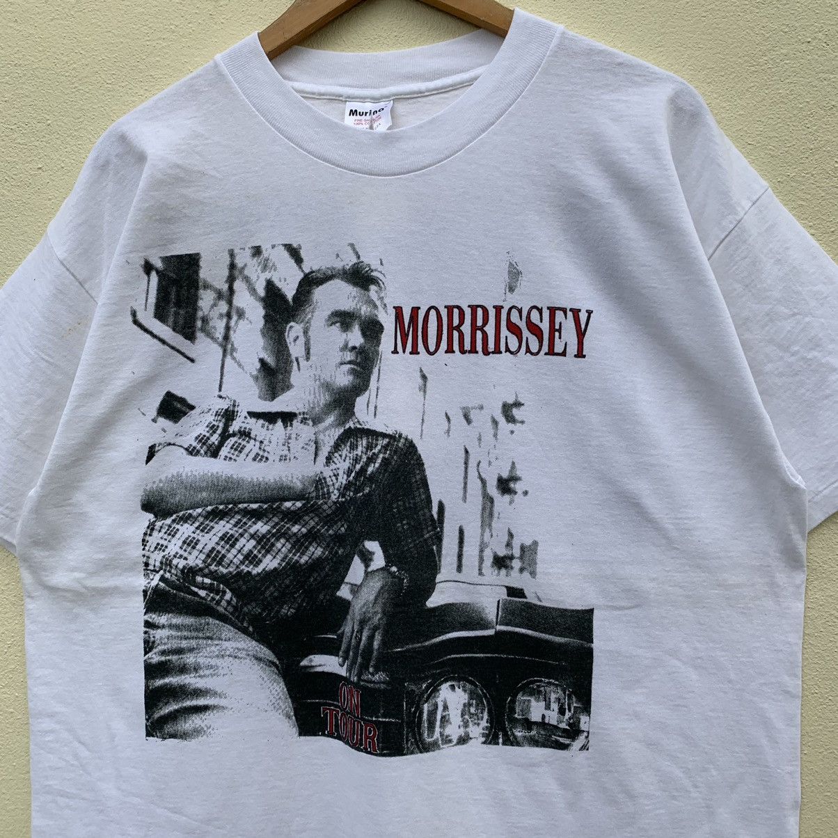 Band Tees × Morrissey × Vintage Vintage MORRISSEY THE SMITH RARE DESIGN T-shirt Size US XL / EU 56 / 4 - 2 Thumbnail