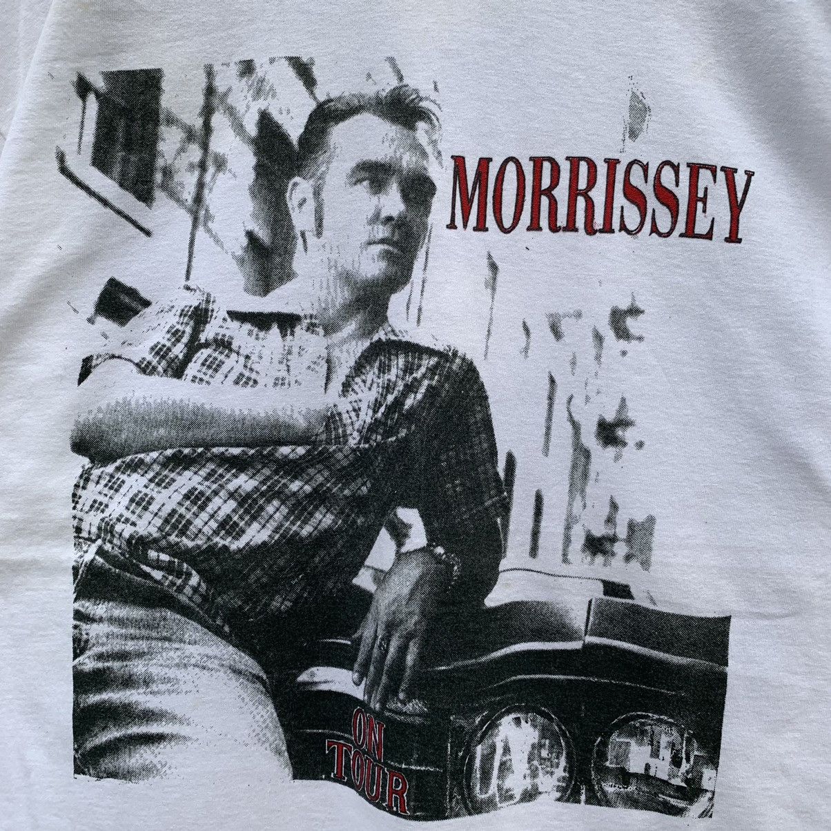 Band Tees × Morrissey × Vintage Vintage MORRISSEY THE SMITH RARE DESIGN T-shirt Size US XL / EU 56 / 4 - 3 Thumbnail