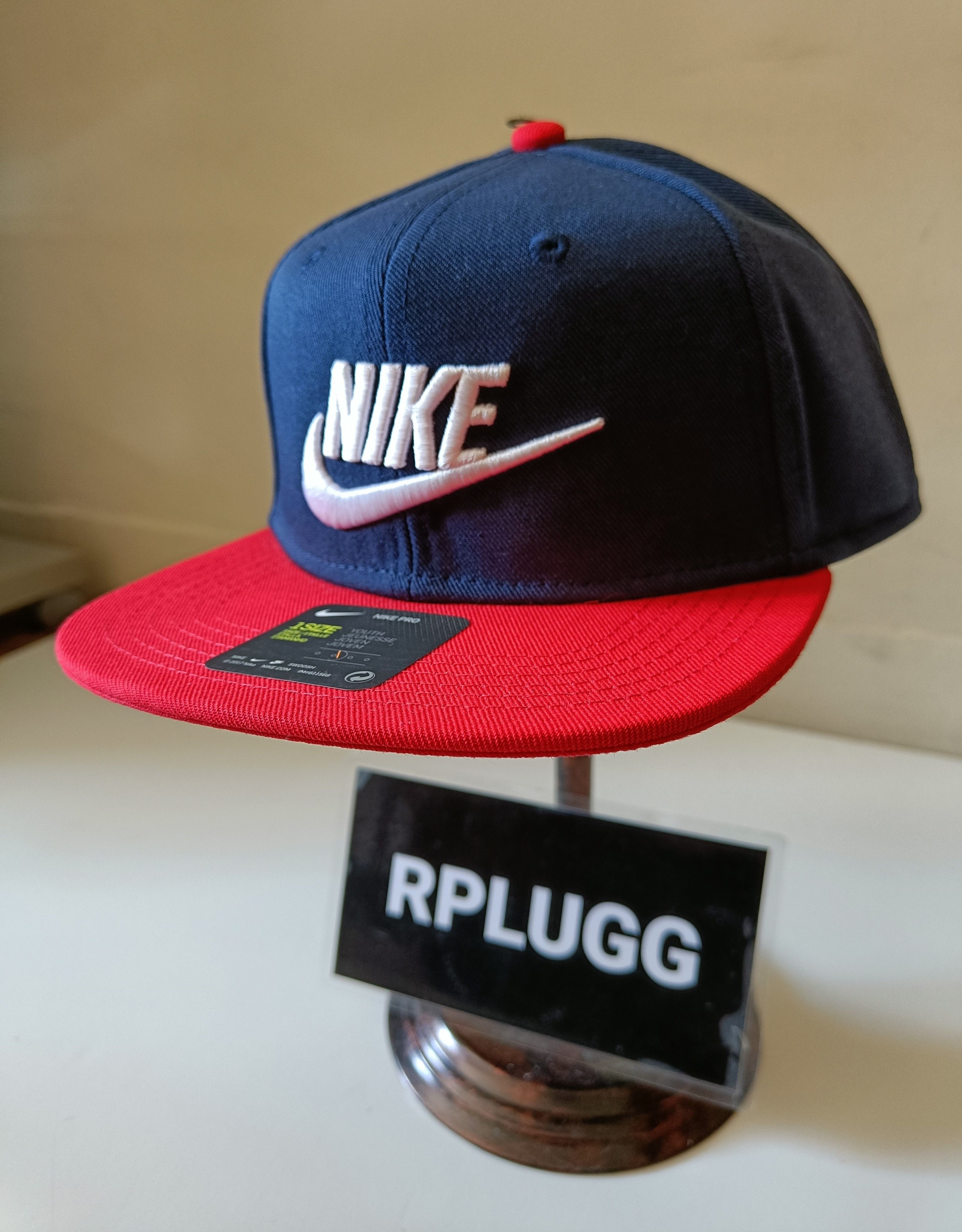 Nike Nike Pro Kids Futura Adjustable Snapback Cap Hat AV8015-657 Size ONE SIZE - 3 Thumbnail