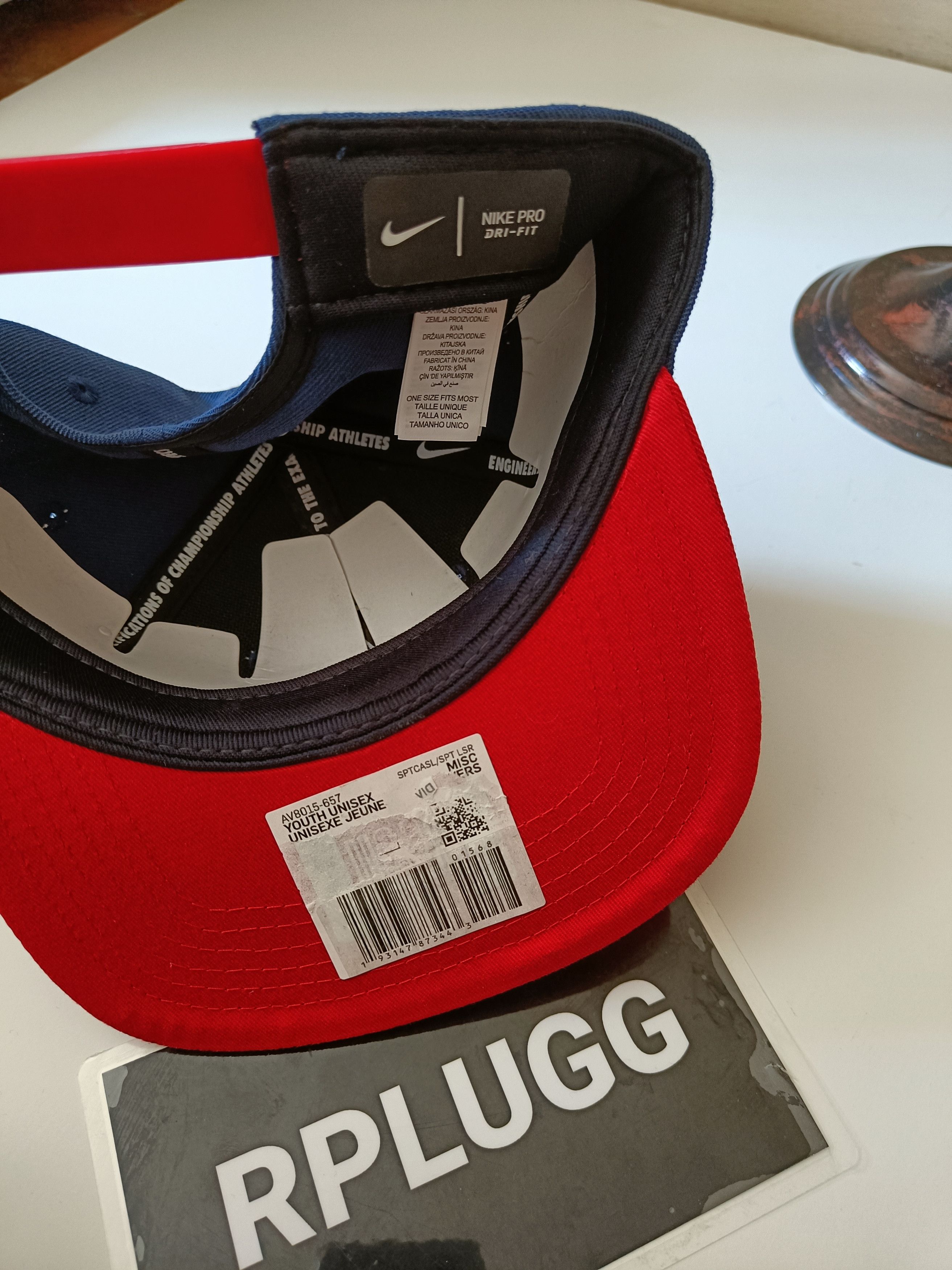 Nike Nike Pro Kids Futura Adjustable Snapback Cap Hat AV8015-657 Size ONE SIZE - 6 Thumbnail