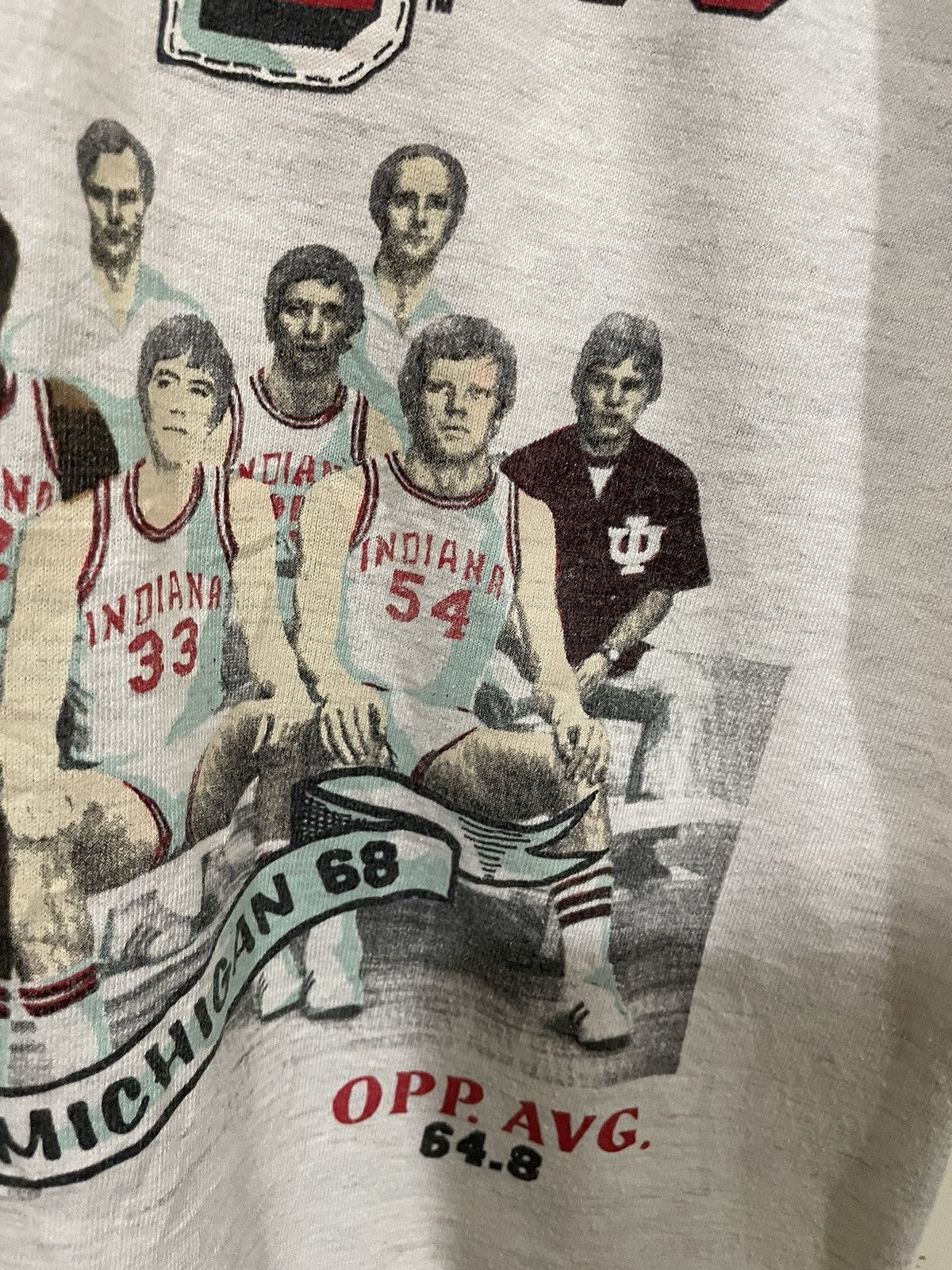 Other Rare 1977 Indiana Hooster Colleage Tee One Of A Kind!❤️‍🔥 Size US XL / EU 56 / 4 - 8 Thumbnail