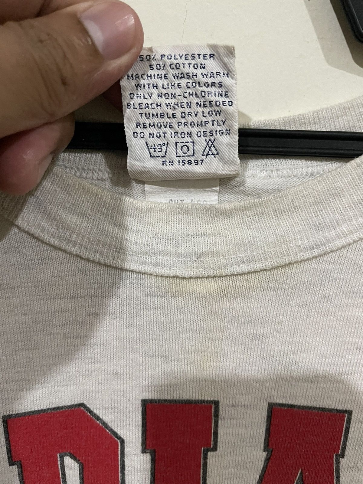 Other Rare 1977 Indiana Hooster Colleage Tee One Of A Kind!❤️‍🔥 Size US XL / EU 56 / 4 - 16 Thumbnail