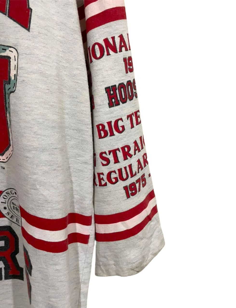 Other Rare 1977 Indiana Hooster Colleage Tee One Of A Kind!❤️‍🔥 Size US XL / EU 56 / 4 - 12 Thumbnail