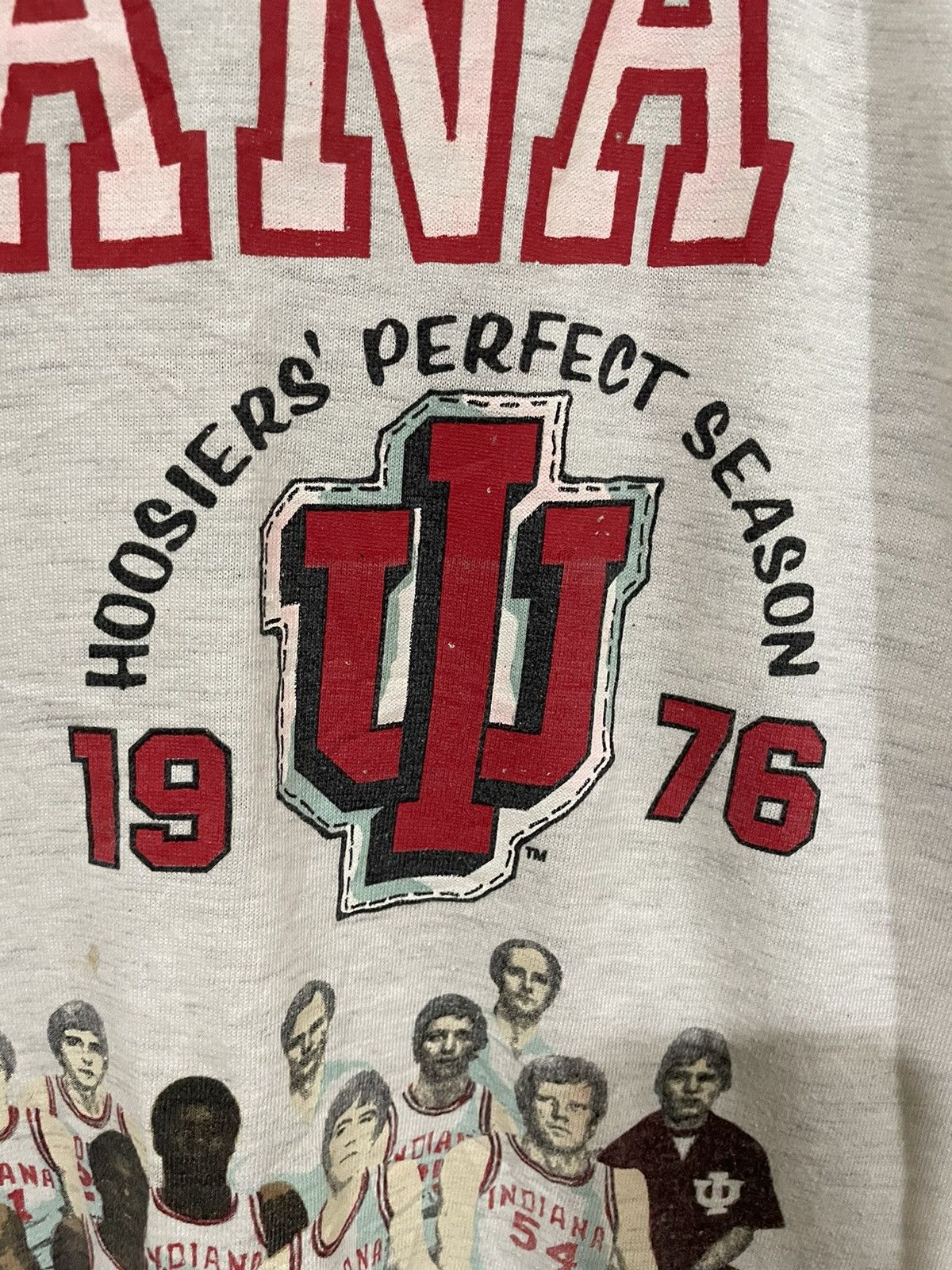 Other Rare 1977 Indiana Hooster Colleage Tee One Of A Kind!❤️‍🔥 Size US XL / EU 56 / 4 - 14 Thumbnail